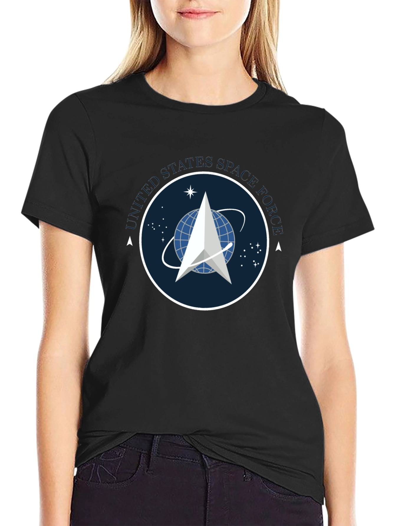 US Space Force T-Shirt - Black