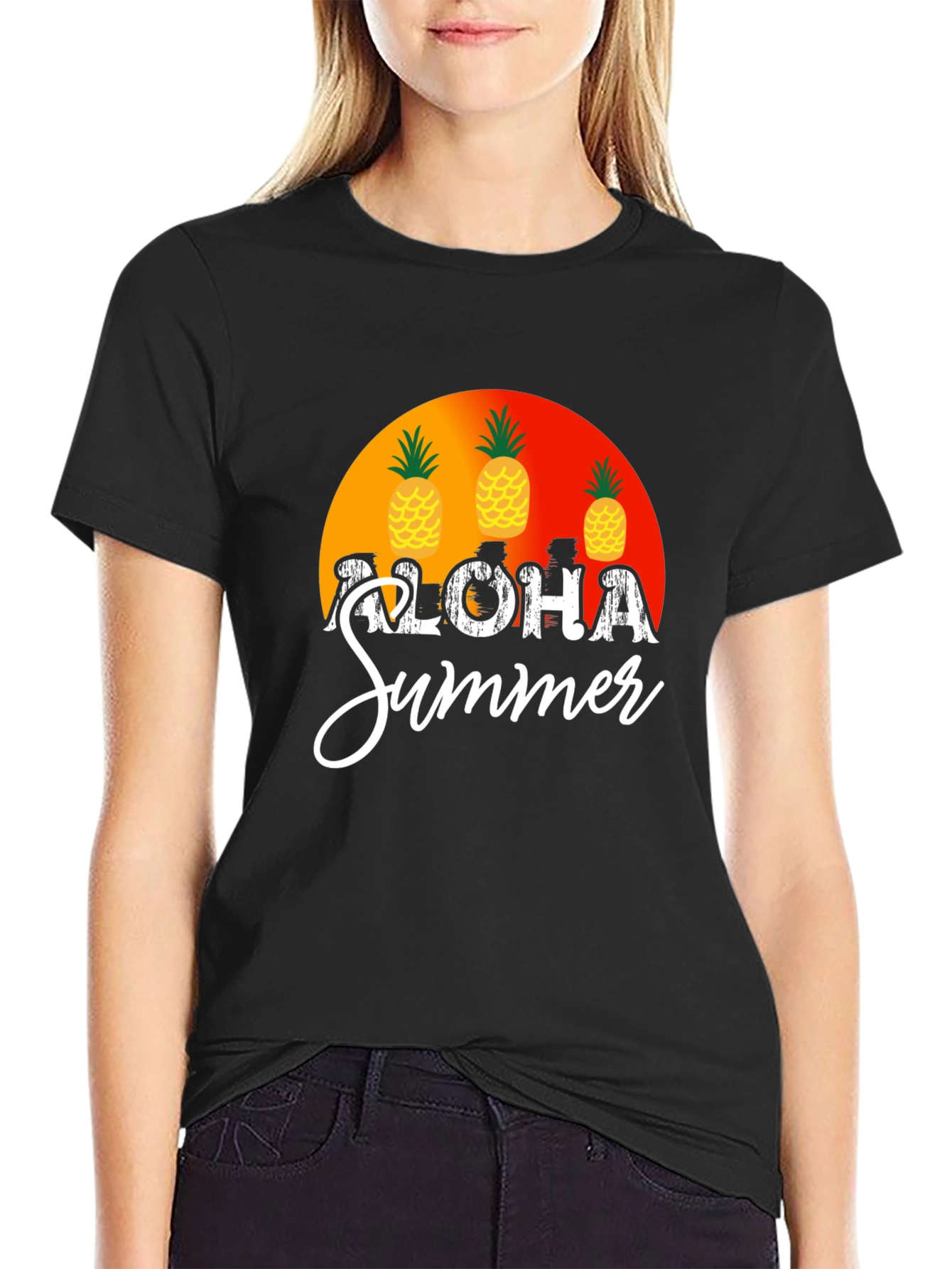 Aloha Summer Pineapple T-Shirt