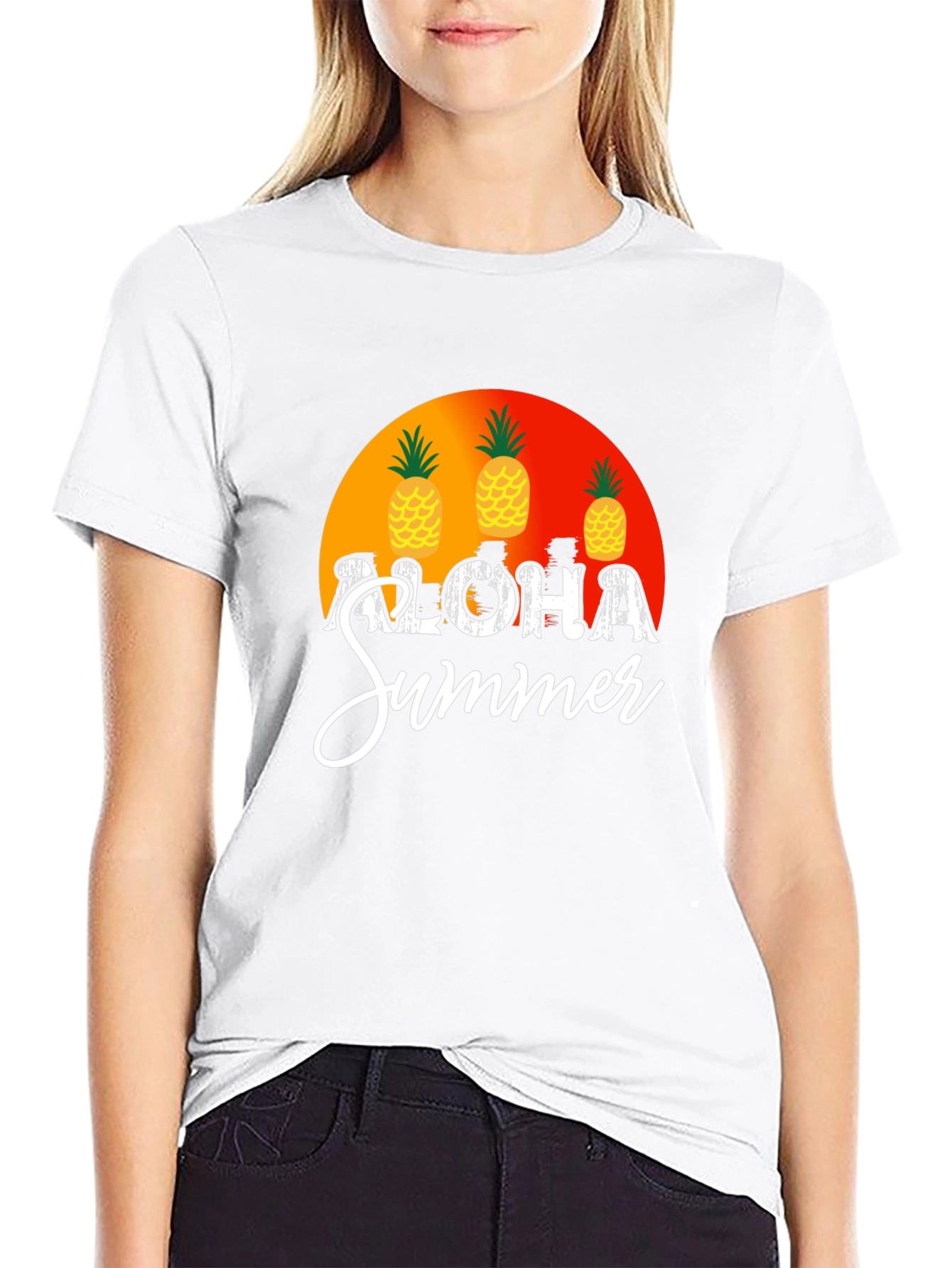Aloha Summer Pineapple T-Shirt