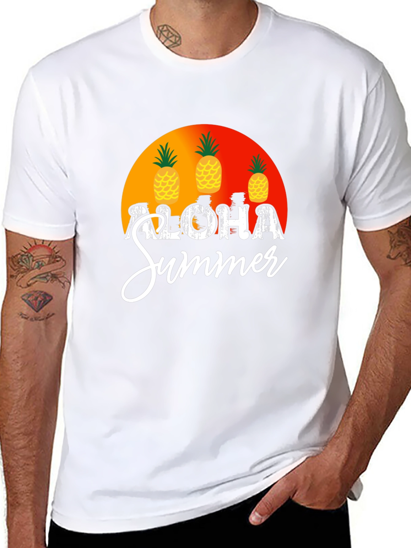 Aloha Summer Pineapple T-Shirt