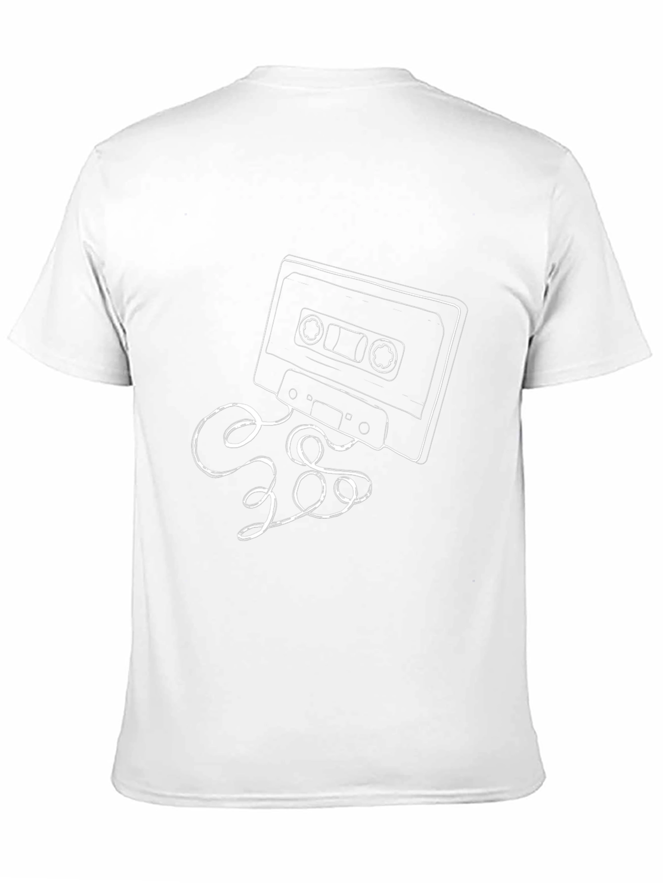Retro Cassette Tape Graphic T-Shirt