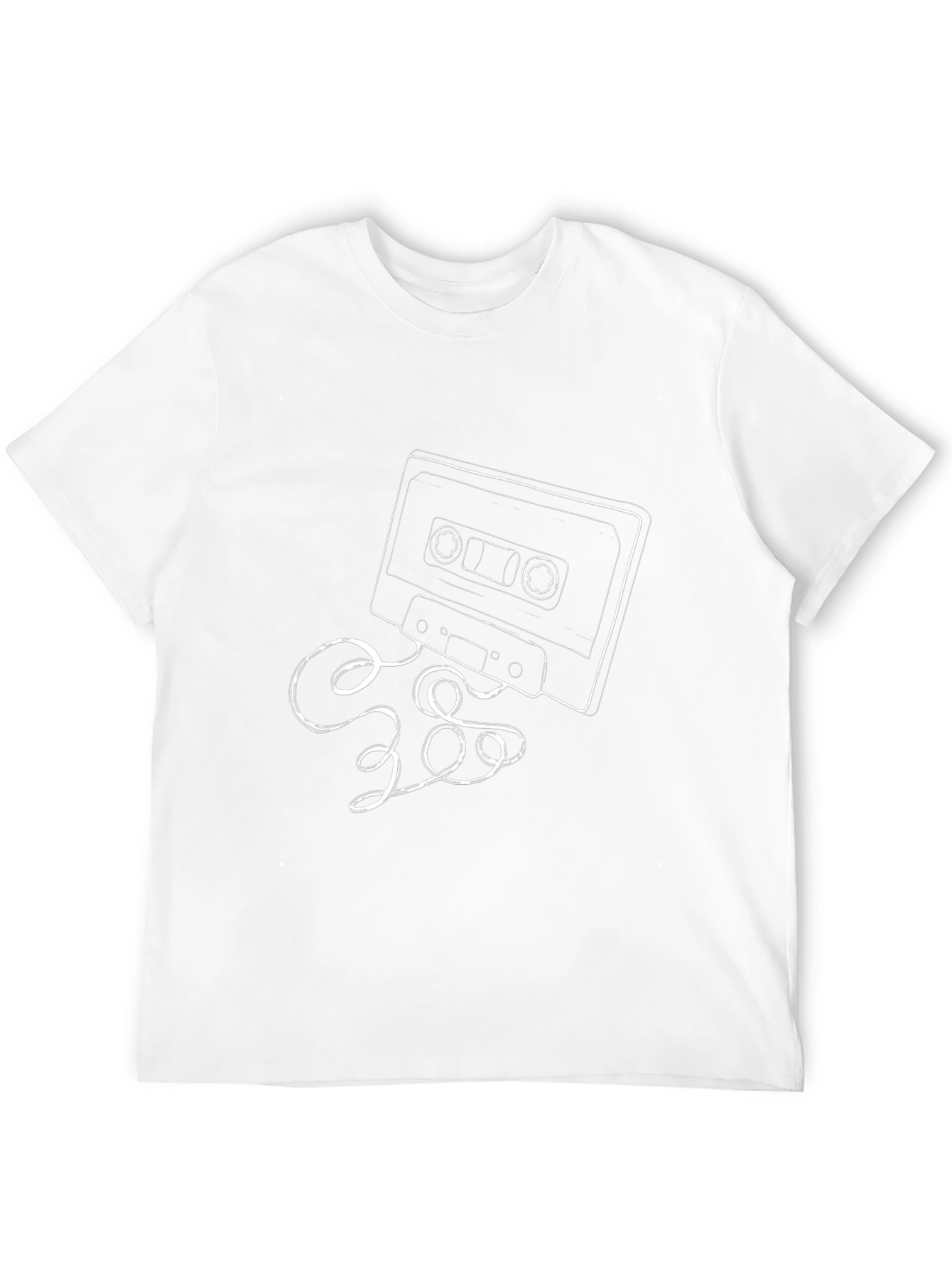 Retro Cassette Tape Graphic T-Shirt