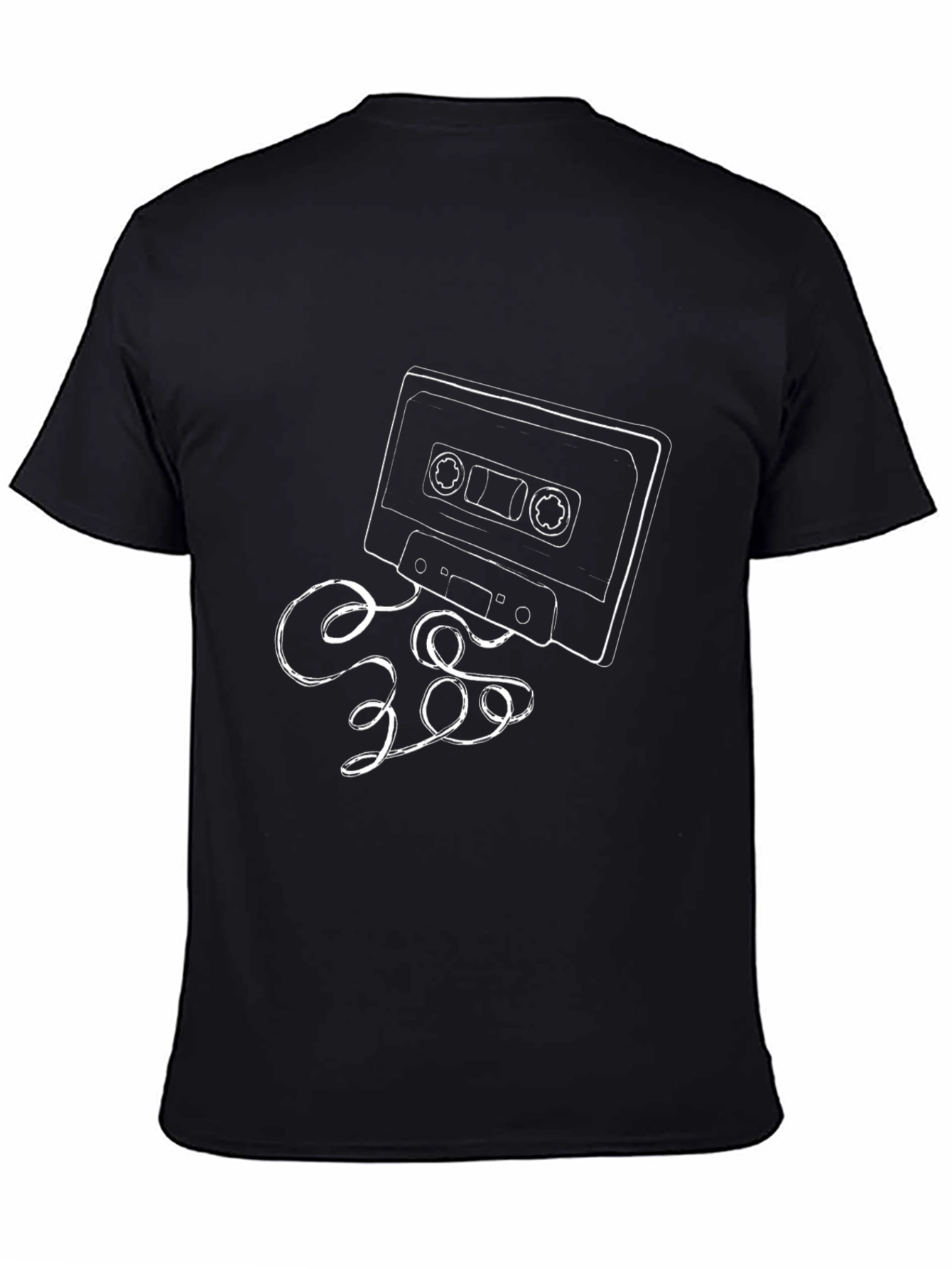 Retro Cassette Tape Graphic T-Shirt