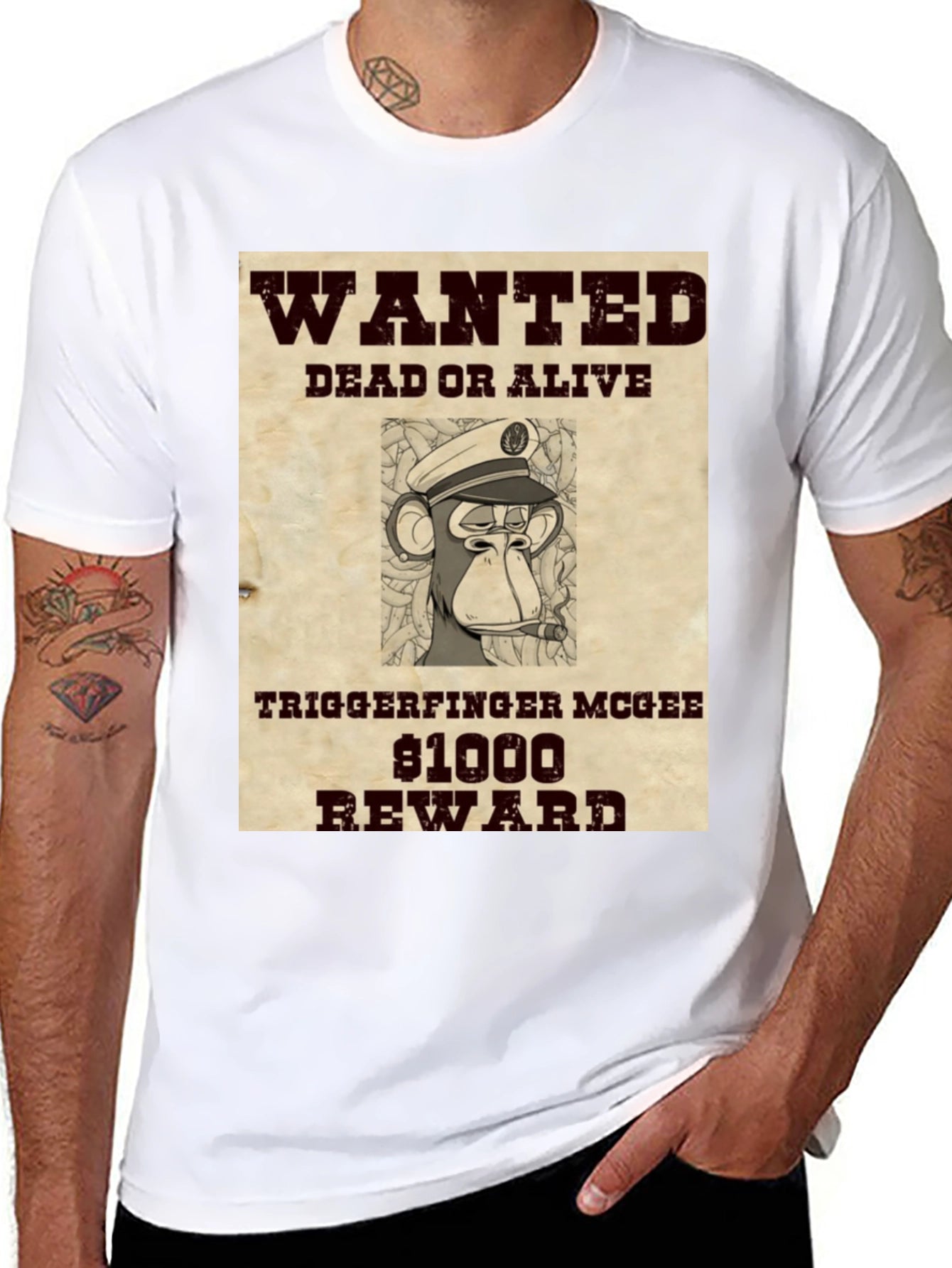 Wanted Ape T-Shirt