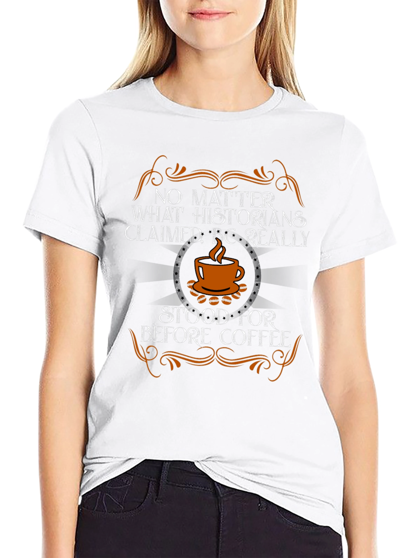 BC Really Stood for Before Coffee T-Shirt