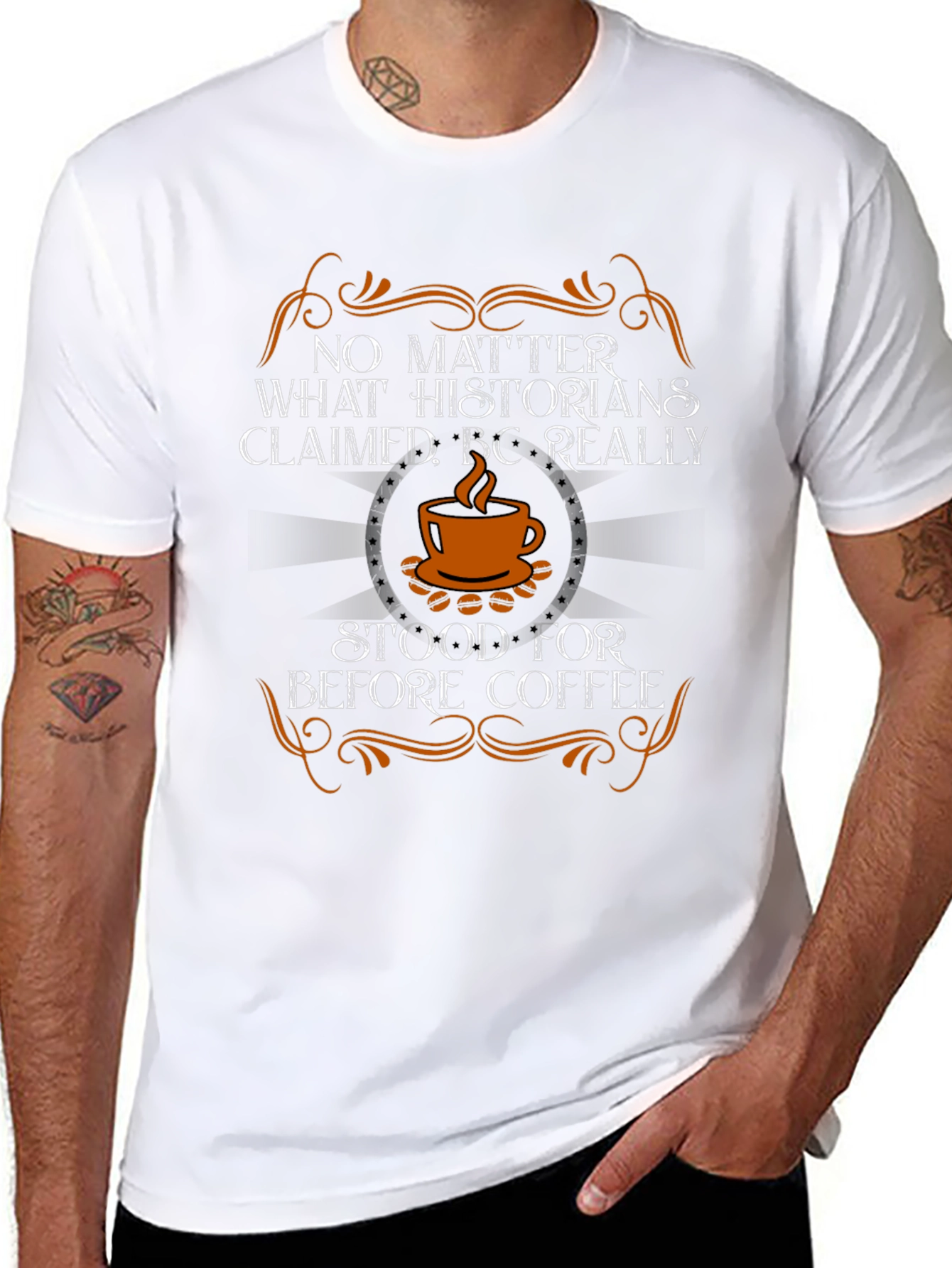 BC Really Stood for Before Coffee T-Shirt