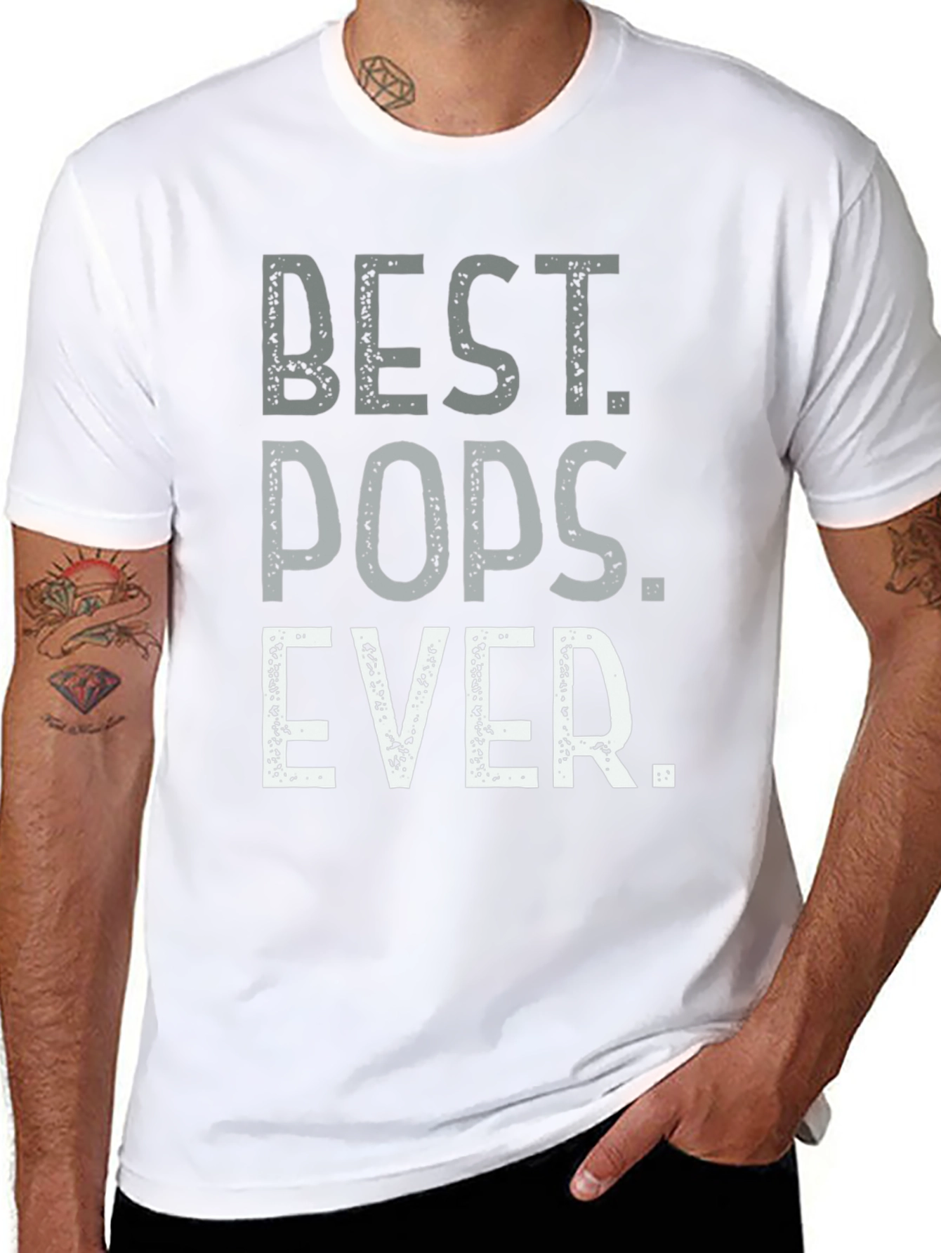 Best Pops Ever T-Shirt - Fathers Day Gift