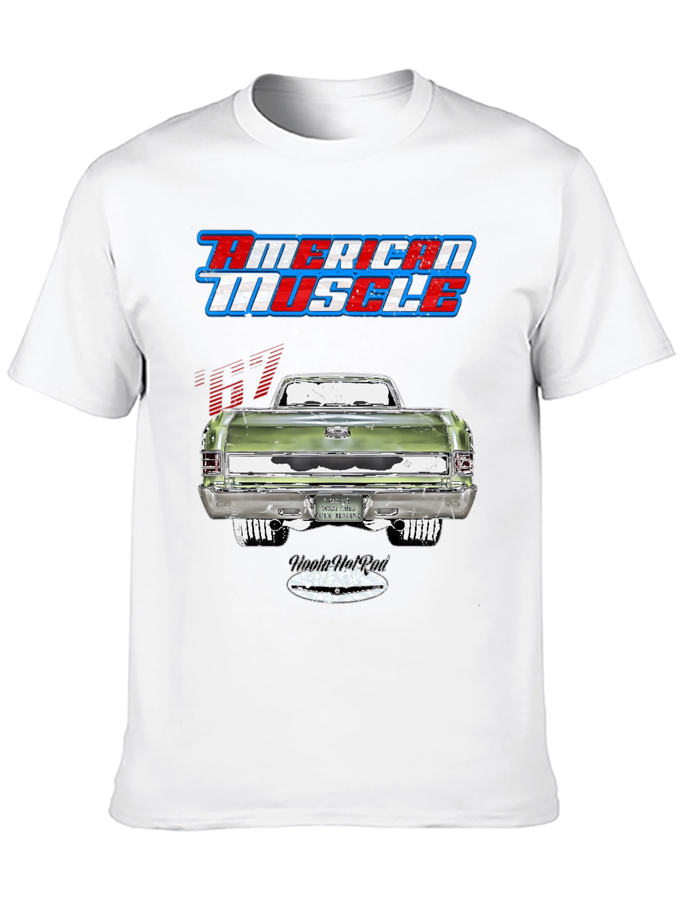American Muscle Car T-Shirt - Black