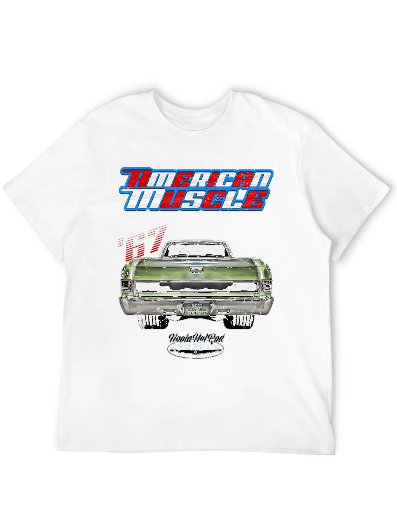 American Muscle Car T-Shirt - Black