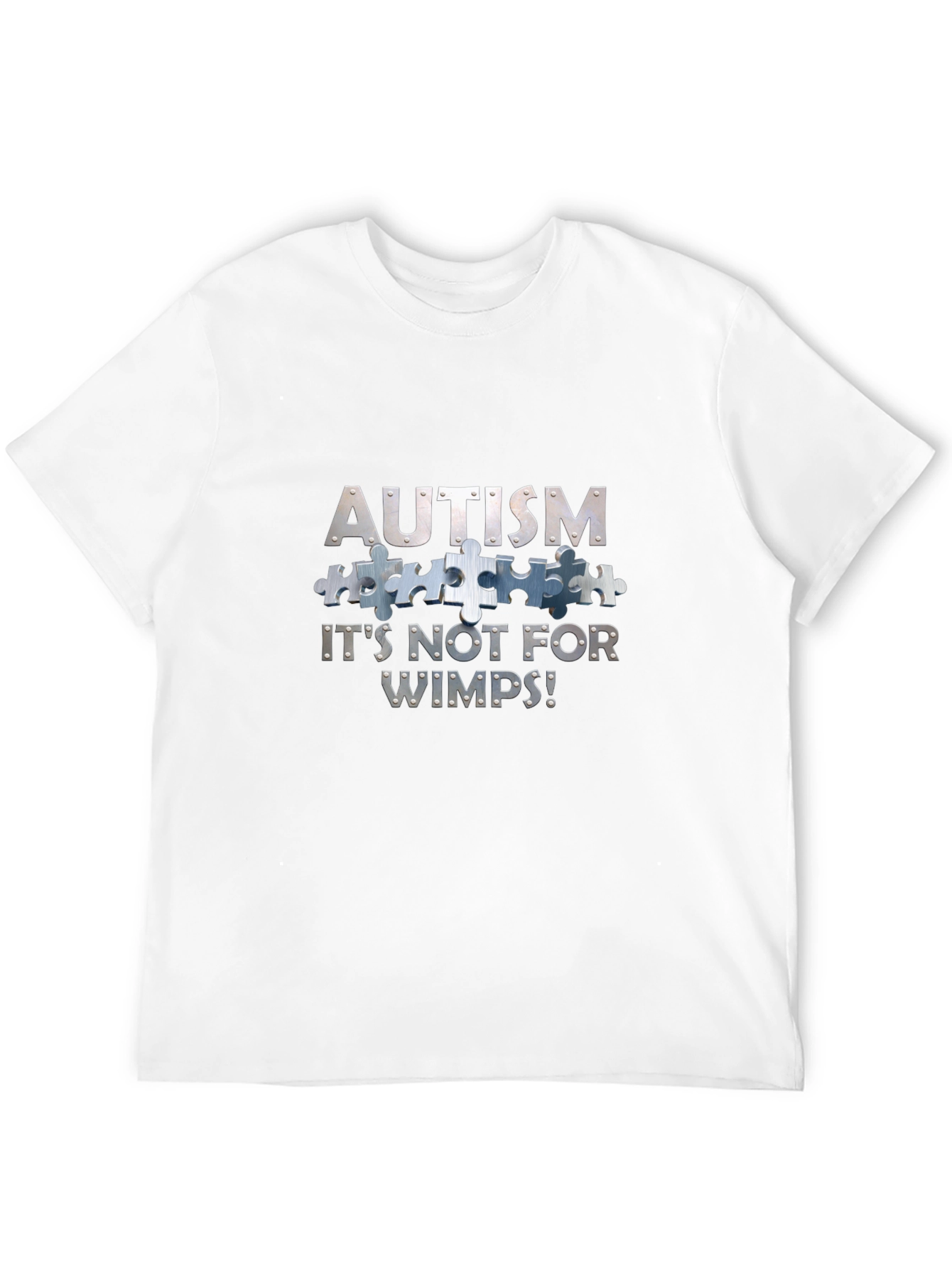 Autism Awareness T-Shirt: Not For Wimps