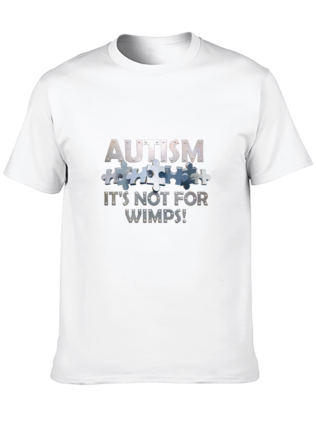 Autism Awareness T-Shirt: Not For Wimps
