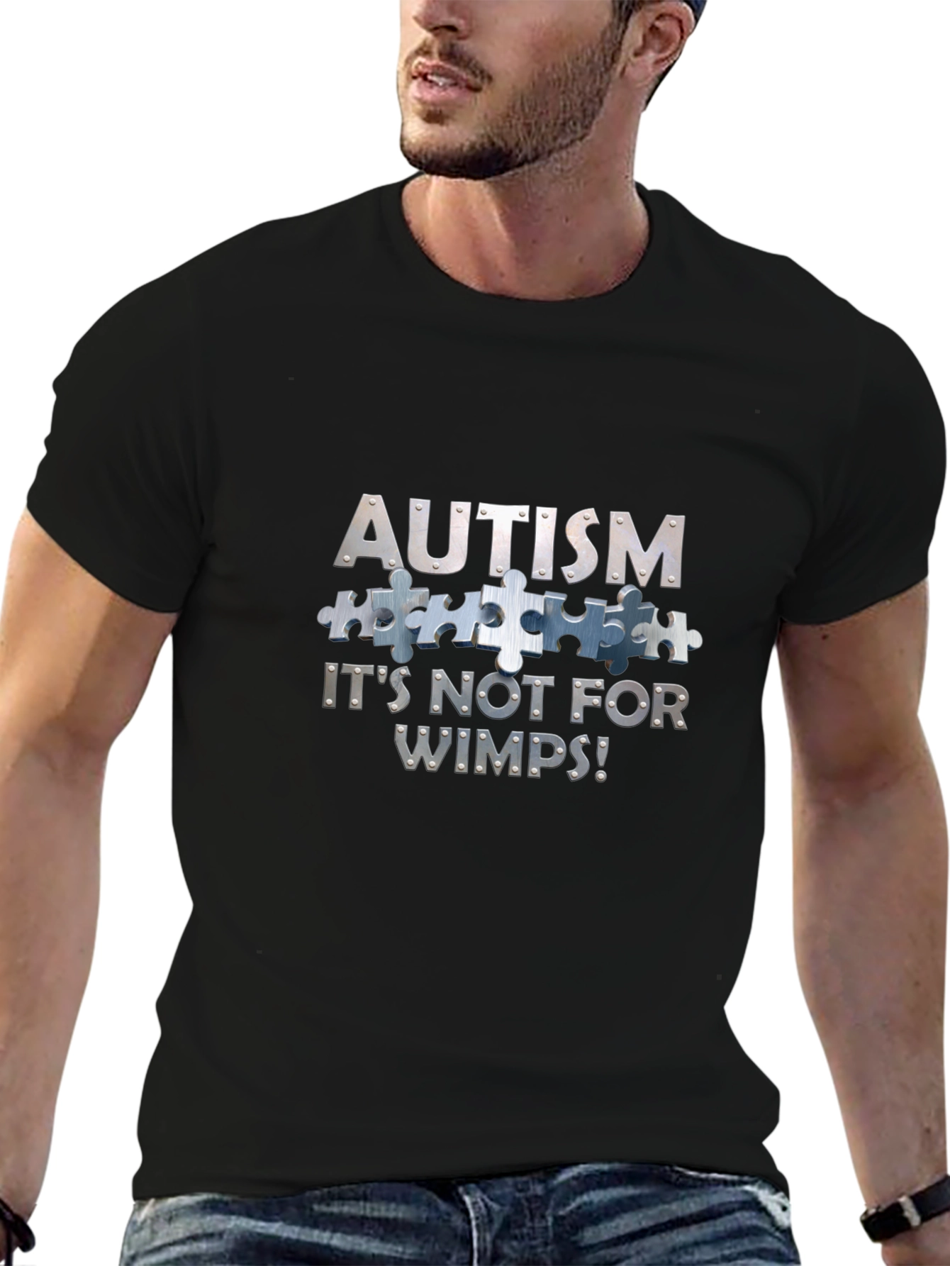 Autism Awareness T-Shirt: Not For Wimps