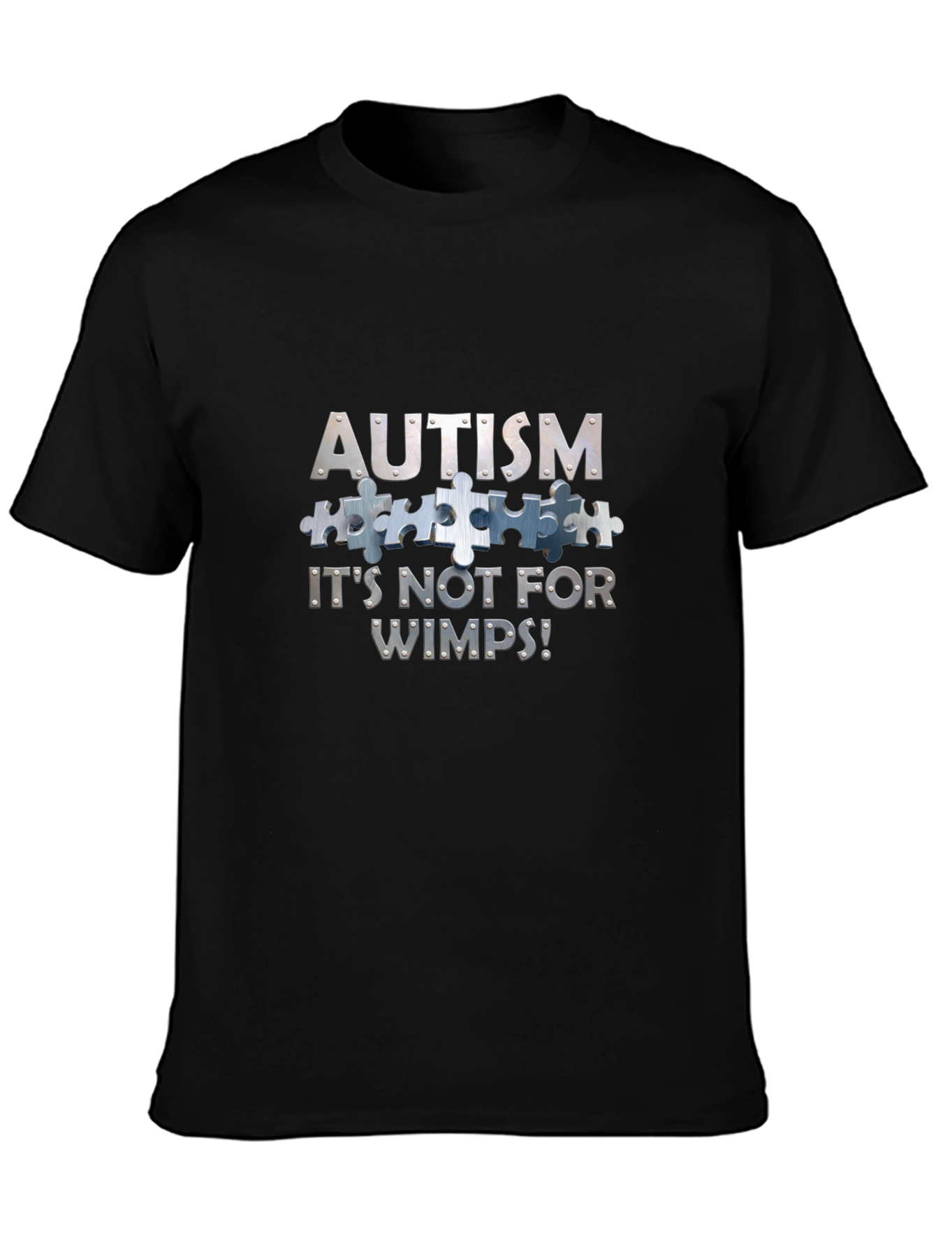 Autism Awareness T-Shirt: Not For Wimps
