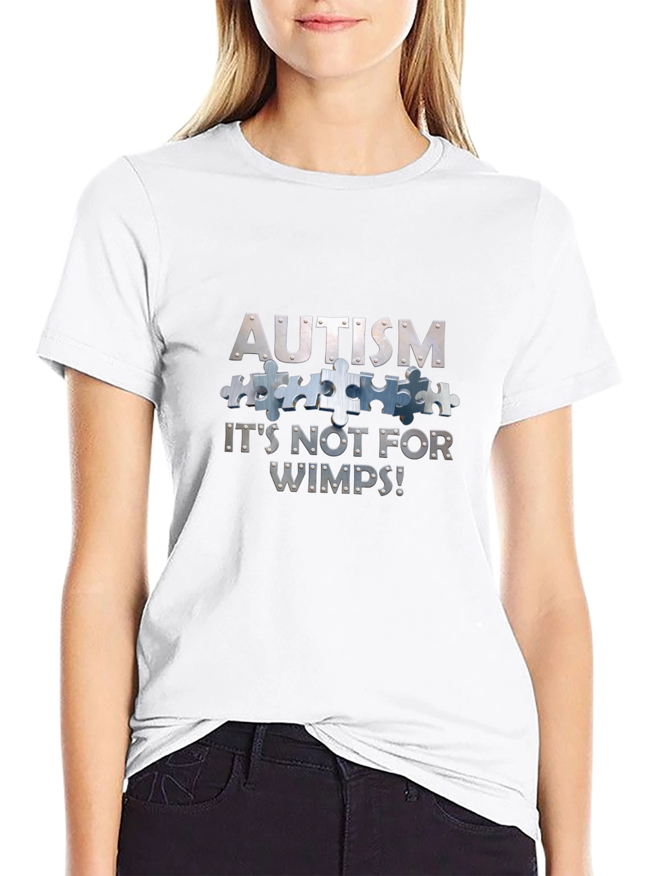 Autism Awareness T-Shirt: Not For Wimps