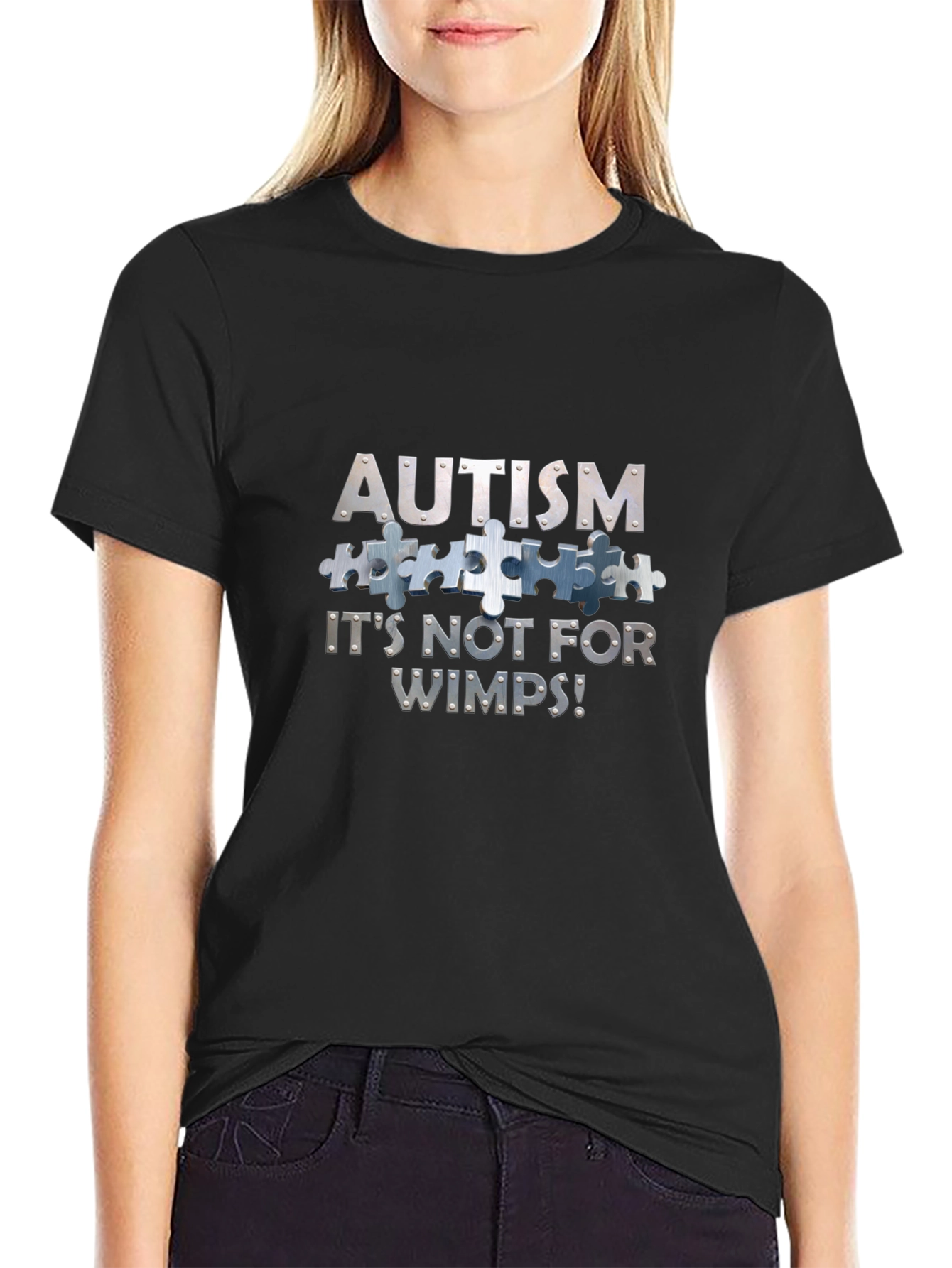 Autism Awareness T-Shirt: Not For Wimps