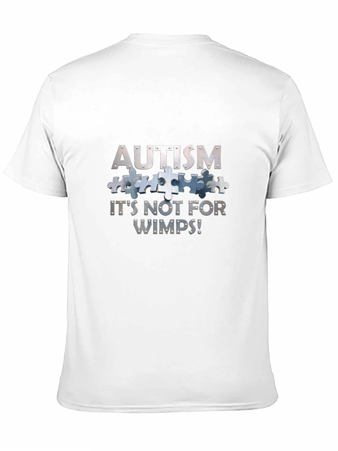 Autism Awareness T-Shirt: Not For Wimps