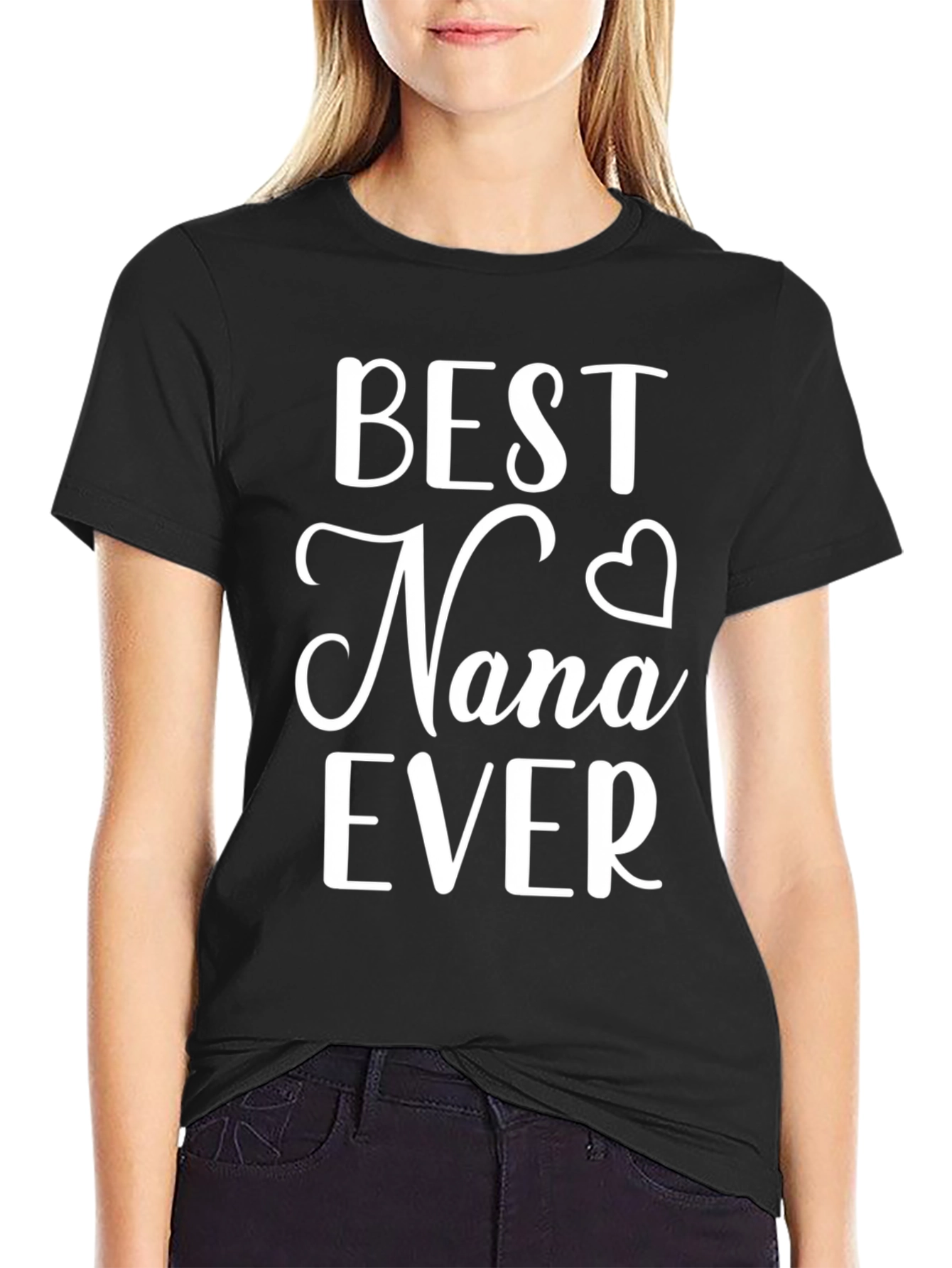 Best Nana Ever T-Shirt Gift for Grandma