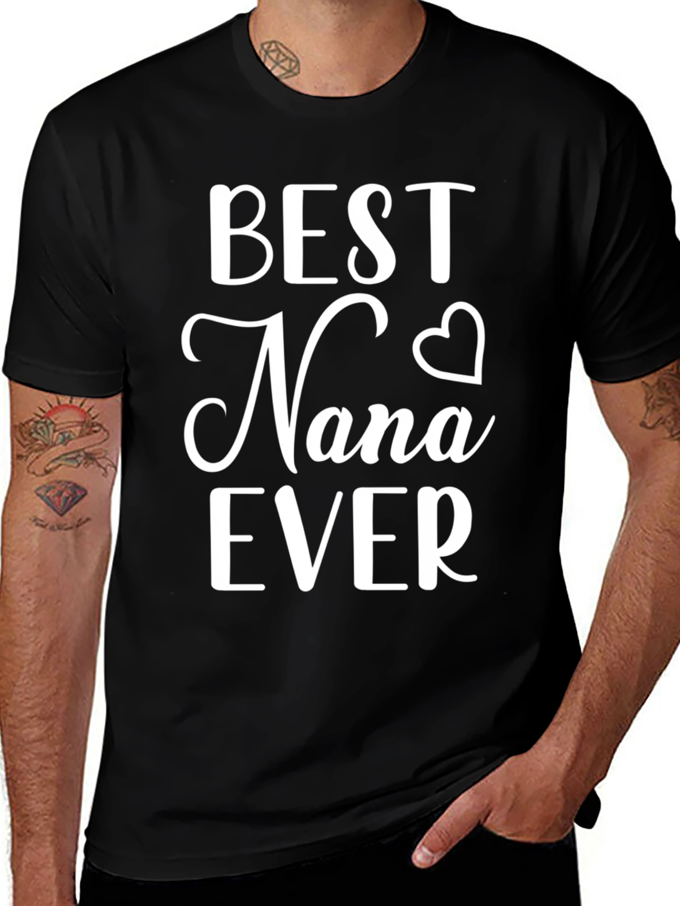 Best Nana Ever T-Shirt Gift for Grandma