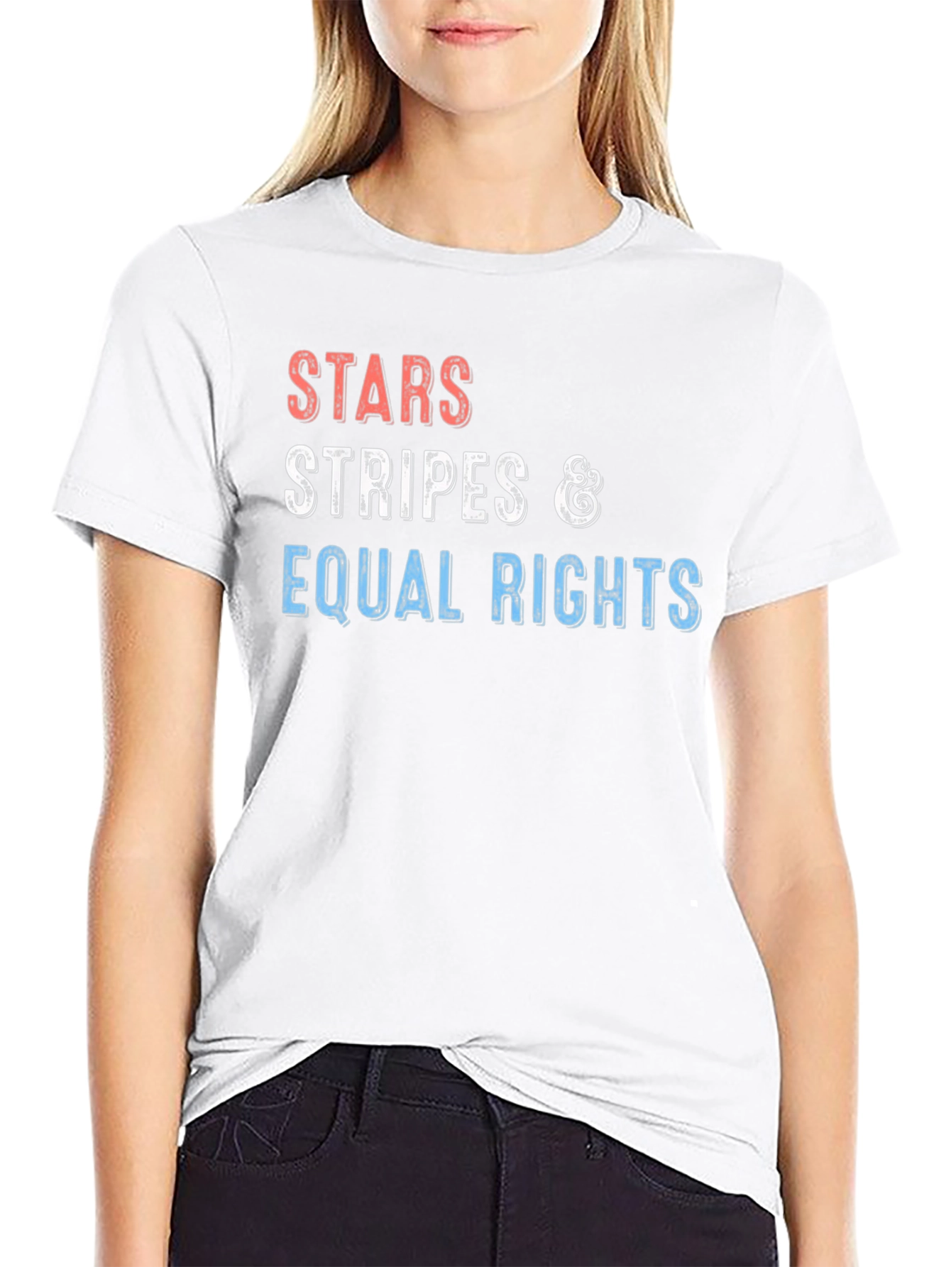 Stars Stripes & Equal Rights Graphic Tee