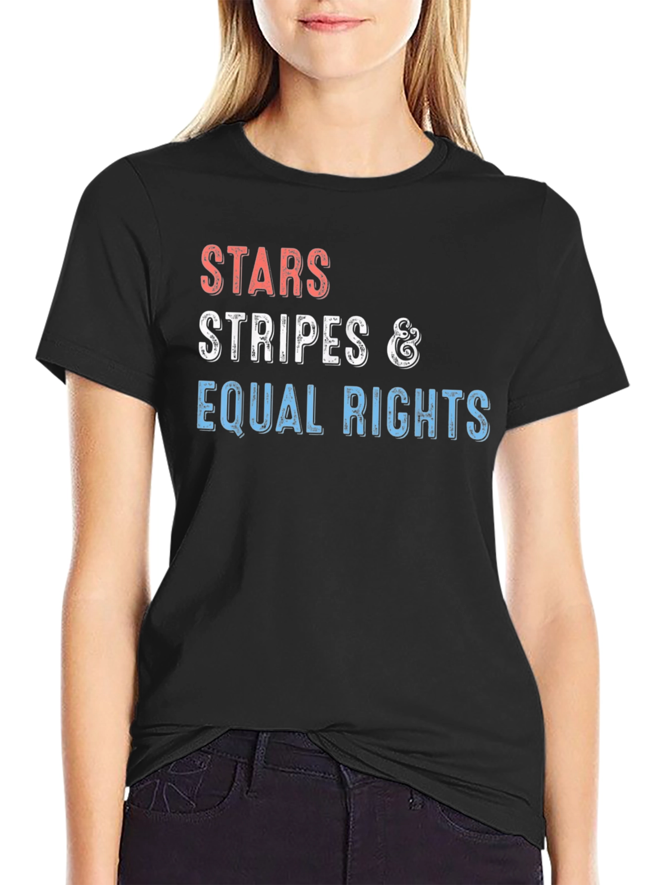 Stars Stripes & Equal Rights Graphic Tee