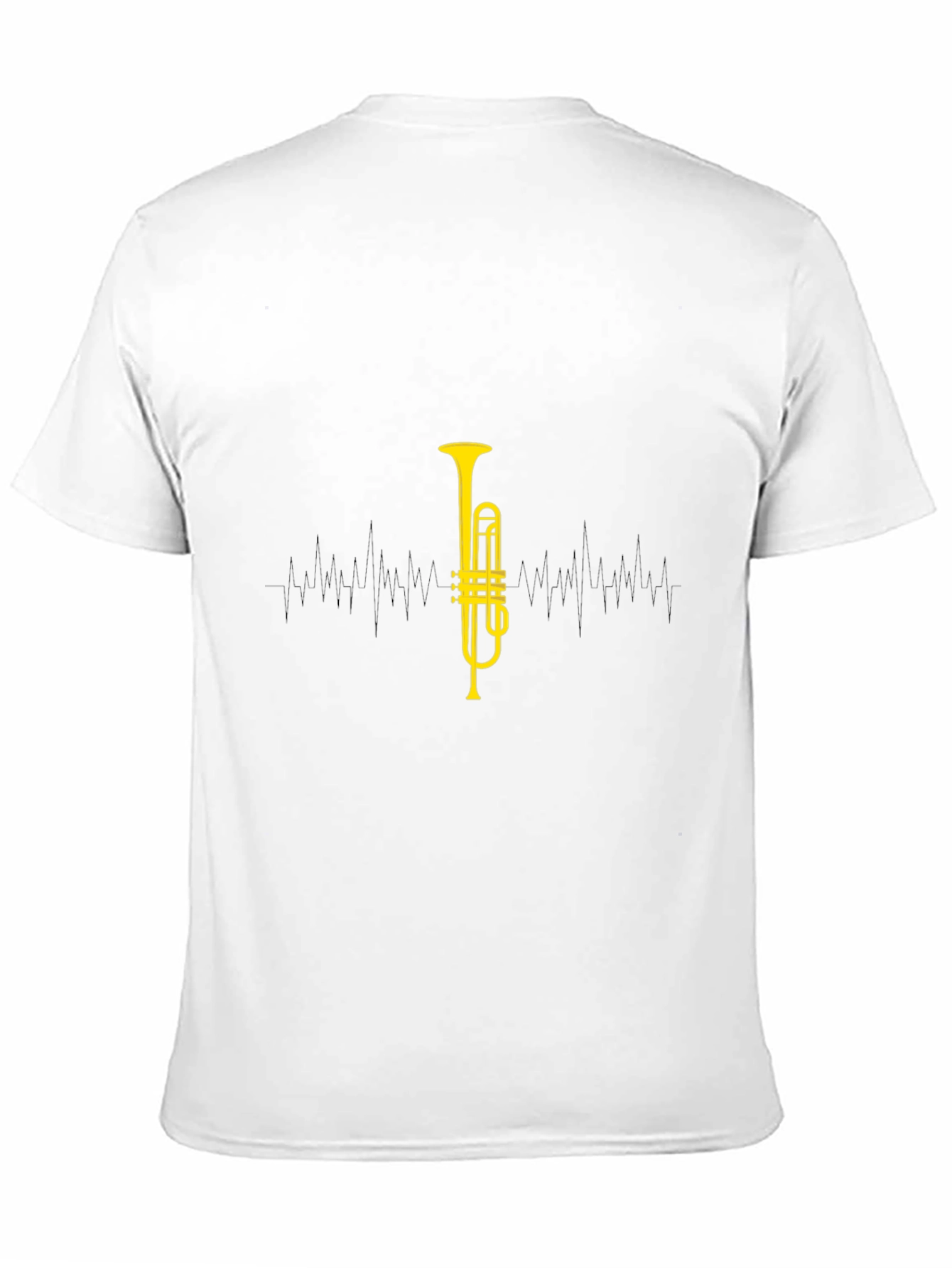 Trumpet Graphic Black T-Shirt