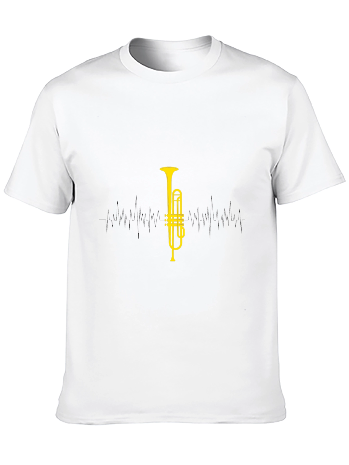 Trumpet Graphic Black T-Shirt