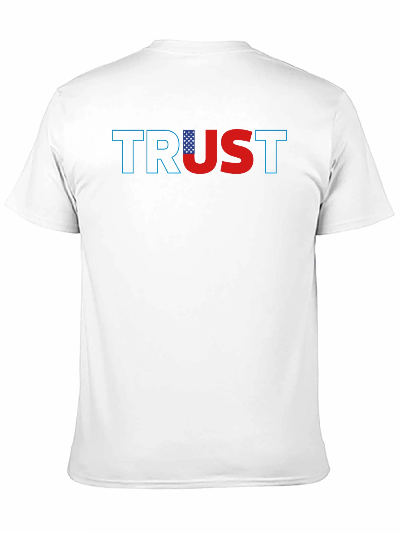 Trust Graphic Tee - Patriotic USA Flag T-Shirt