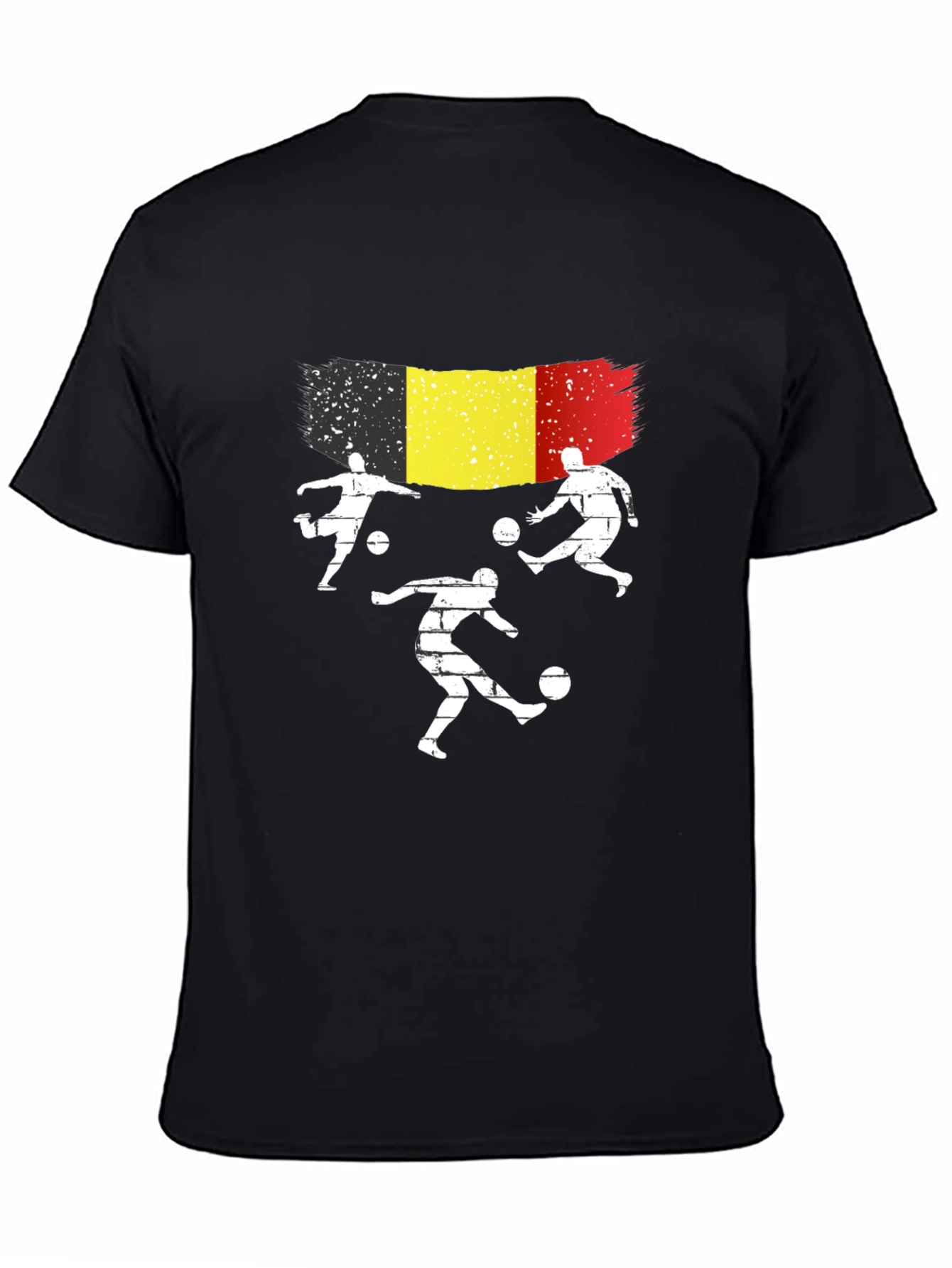 Belgium Soccer Fan T-Shirt - Black