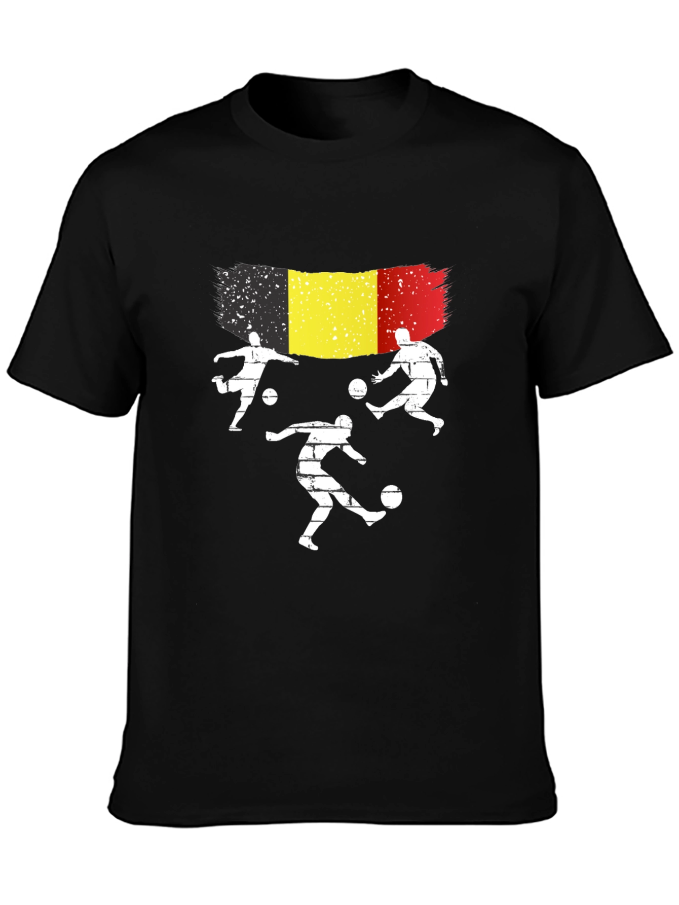 Belgium Soccer Fan T-Shirt - Black