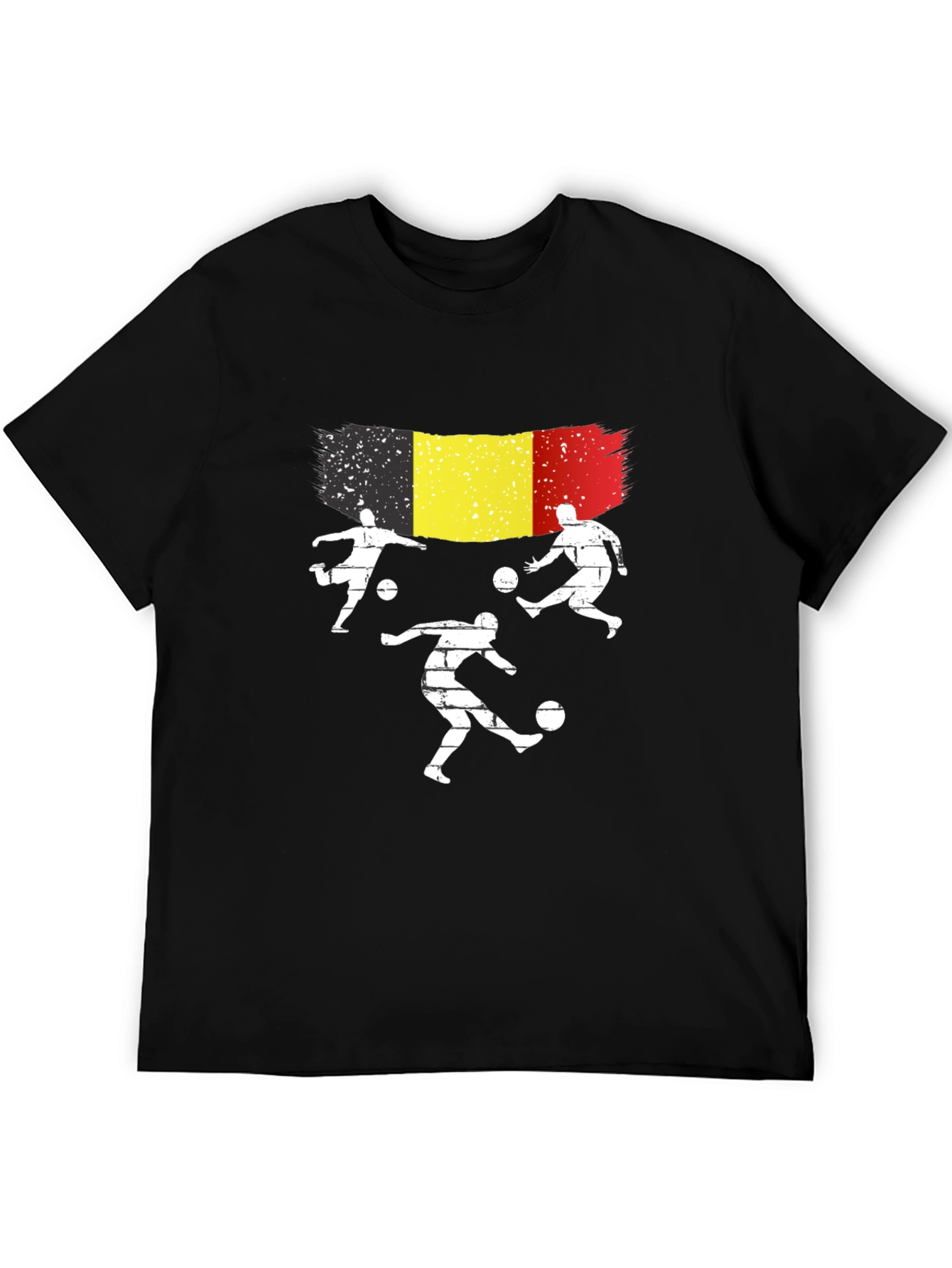 Belgium Soccer Fan T-Shirt - Black
