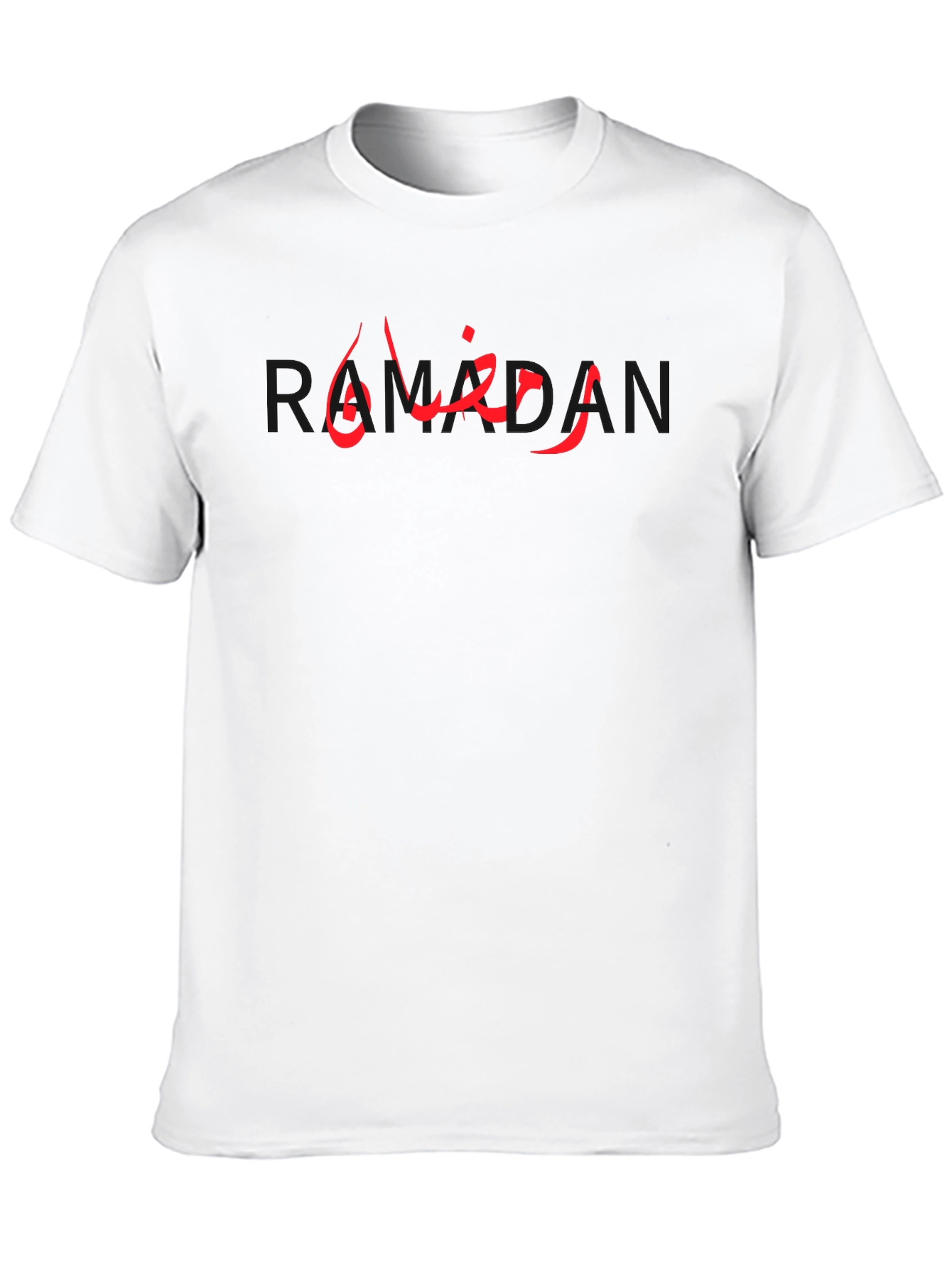 Ramadan Kareem T-Shirt - Black Red Graphic Design