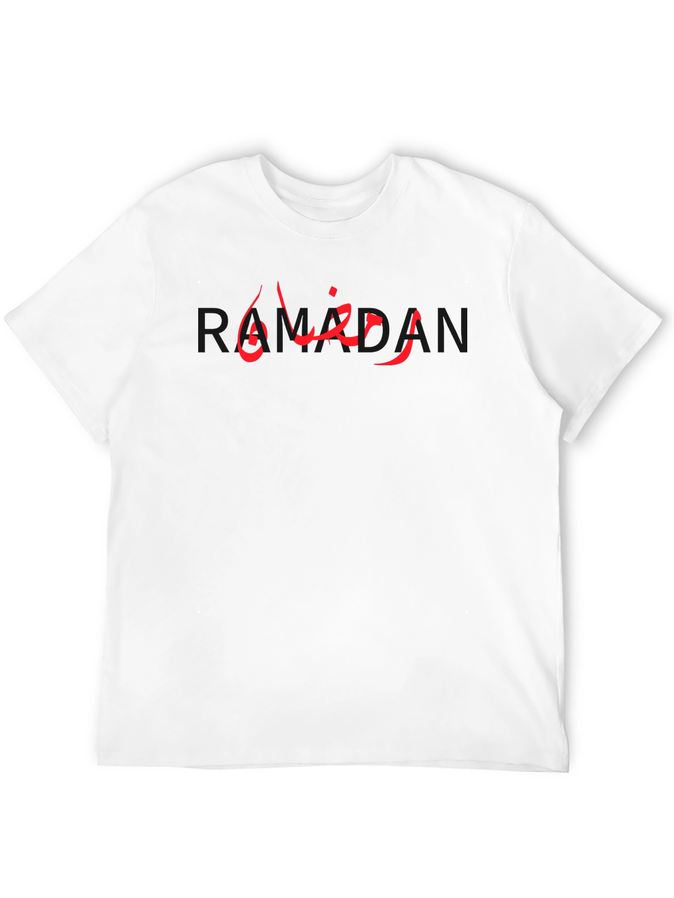 Ramadan Kareem T-Shirt - Black Red Graphic Design