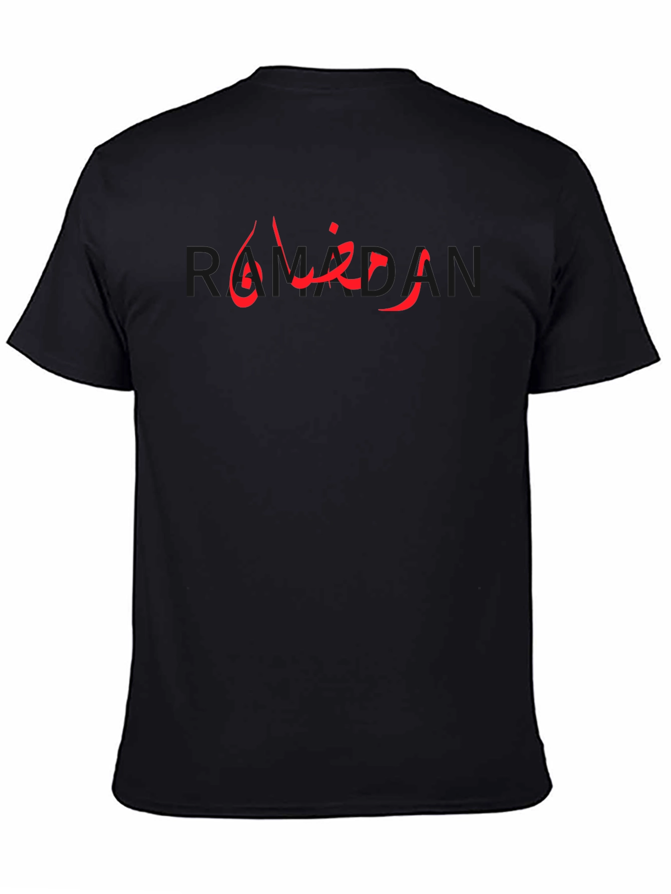 Ramadan Kareem T-Shirt - Black Red Graphic Design