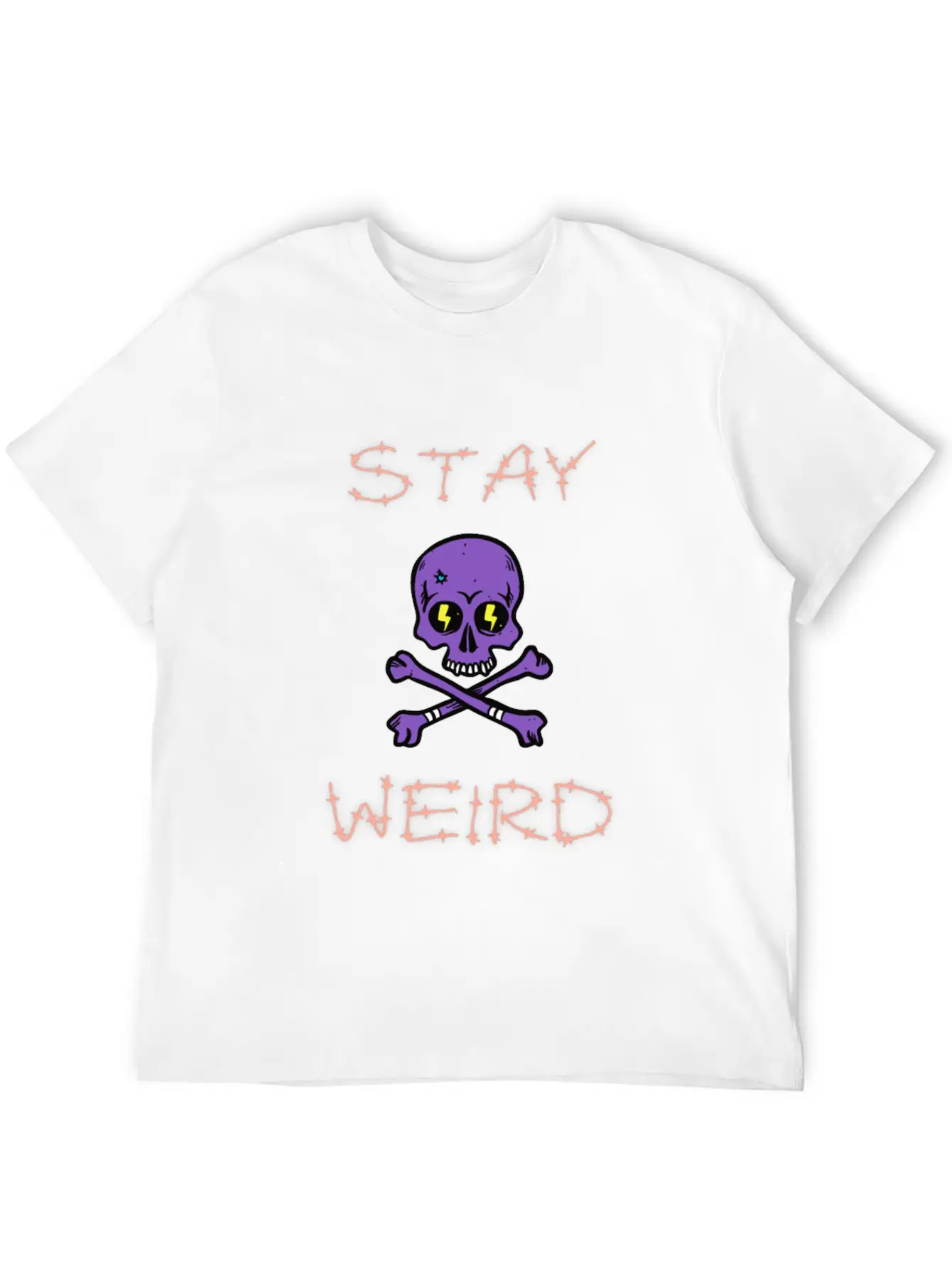 5EVER WEiRD Lightweight Cotton T-Shirt – Daily Comfort Graphic Shirt