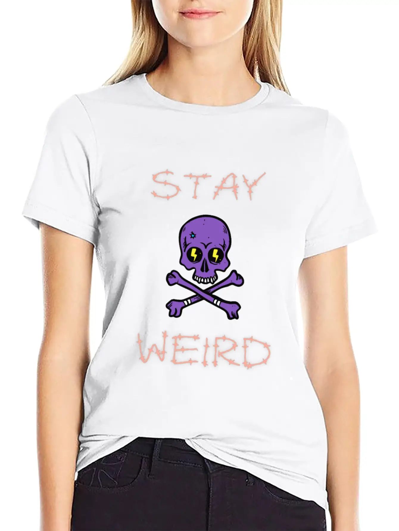 5EVER WEiRD Lightweight Cotton T-Shirt – Daily Comfort Graphic Shirt
