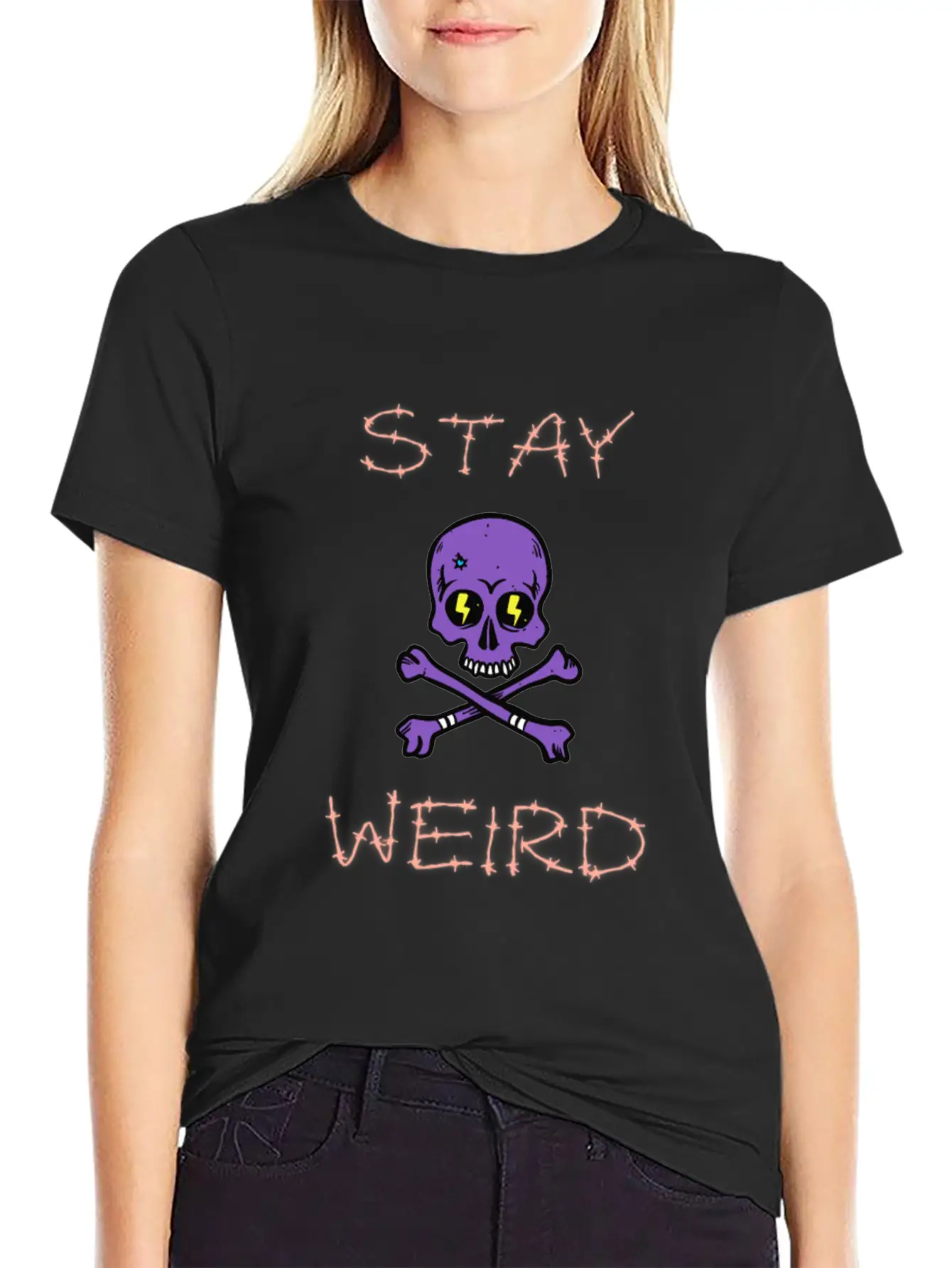 5EVER WEiRD Lightweight Cotton T-Shirt – Daily Comfort Graphic Shirt