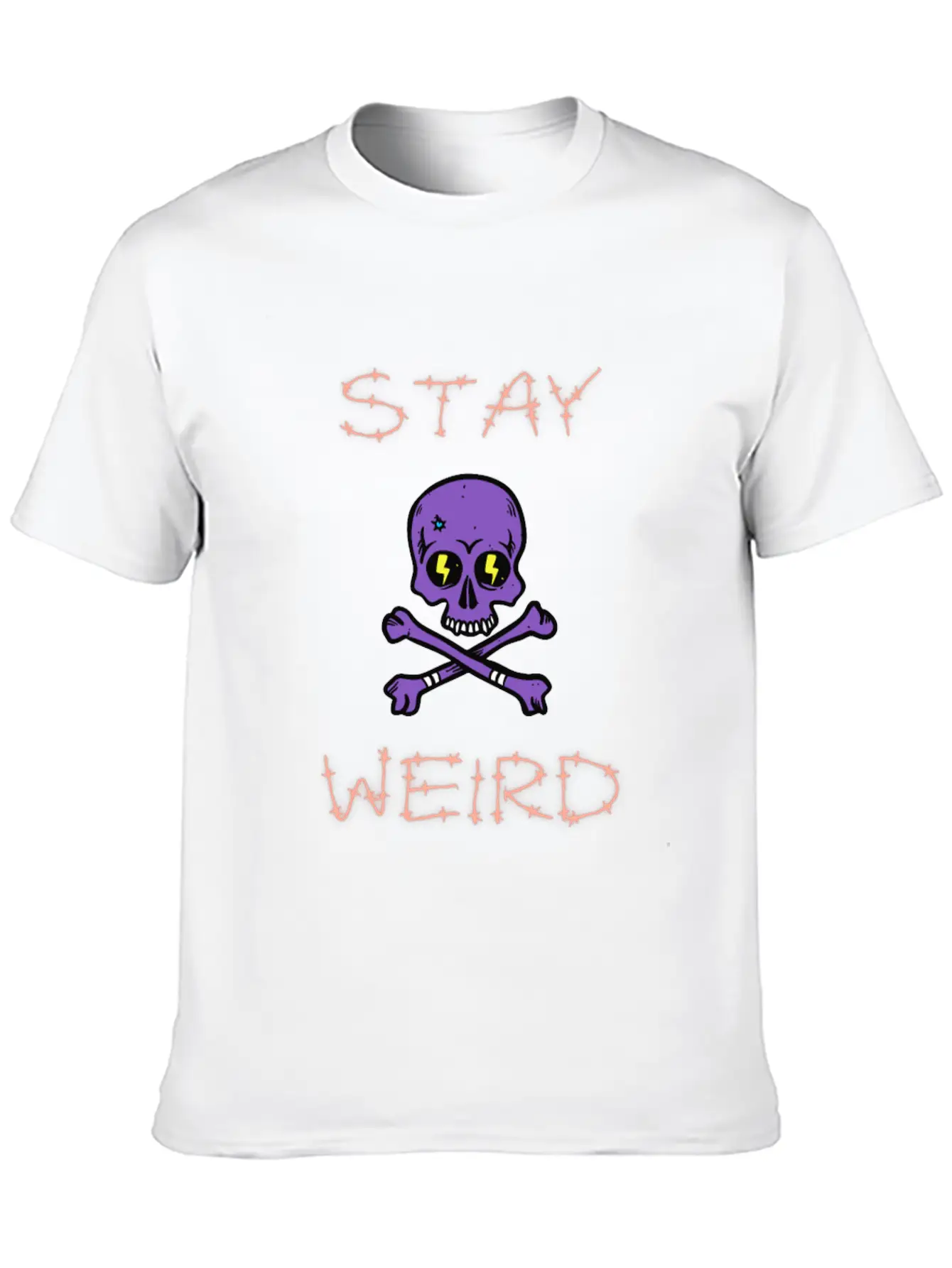 5EVER WEiRD Lightweight Cotton T-Shirt – Daily Comfort Graphic Shirt