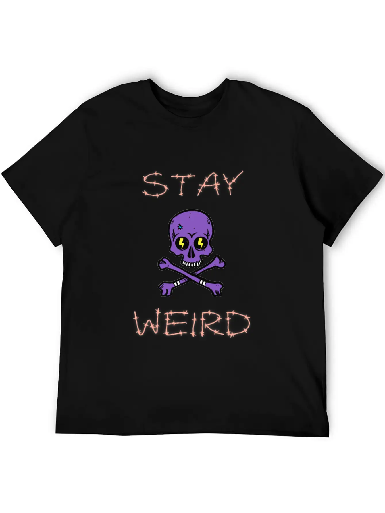 5EVER WEiRD Lightweight Cotton T-Shirt – Daily Comfort Graphic Shirt