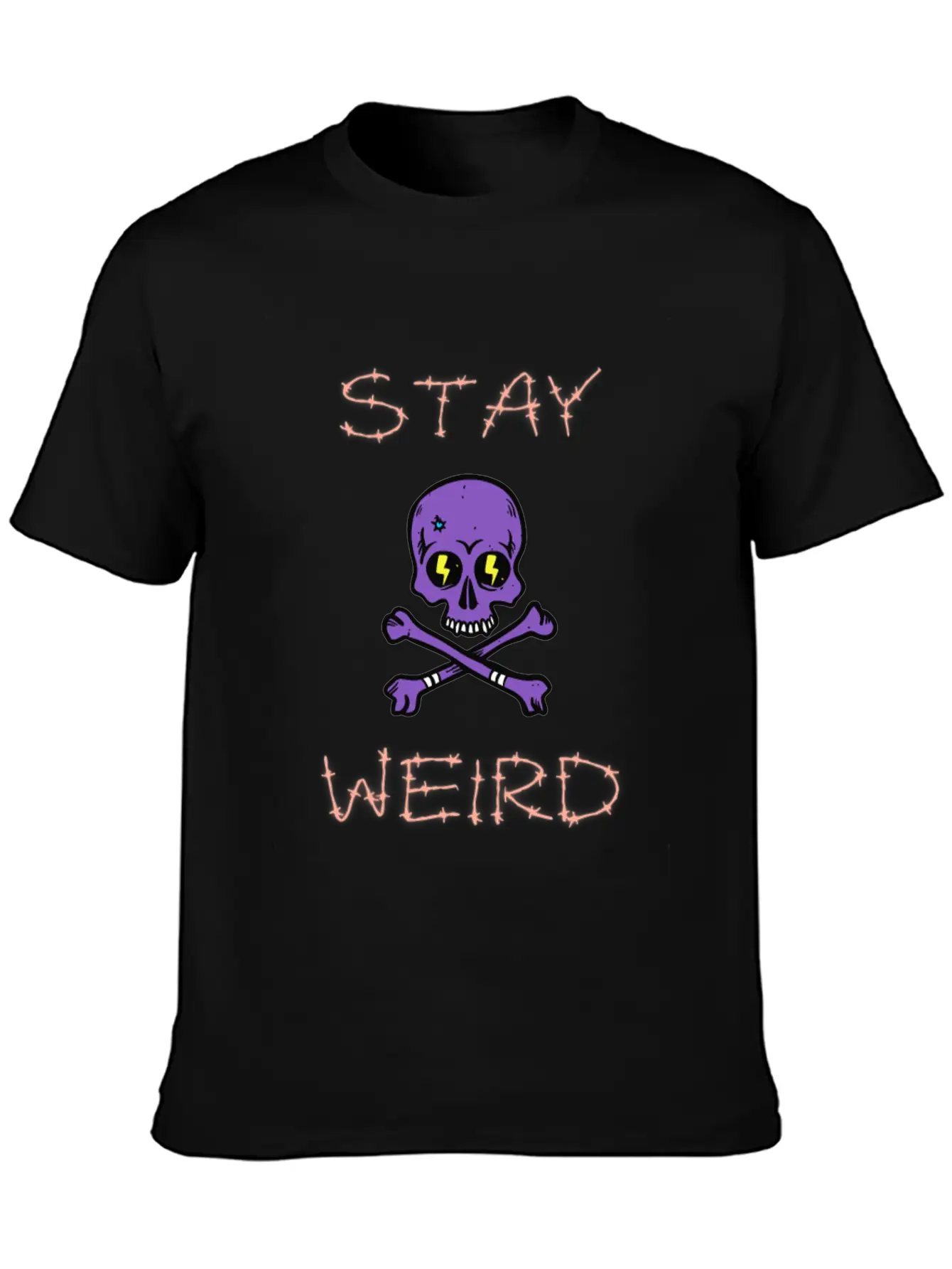 5EVER WEiRD Lightweight Cotton T-Shirt – Daily Comfort Graphic Shirt