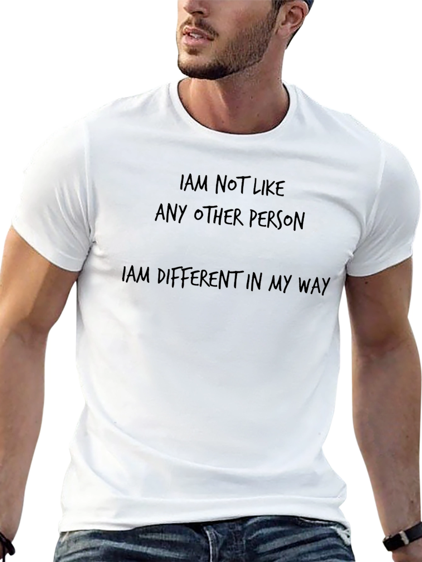 Unique Statement T-Shirt: Different In My Way