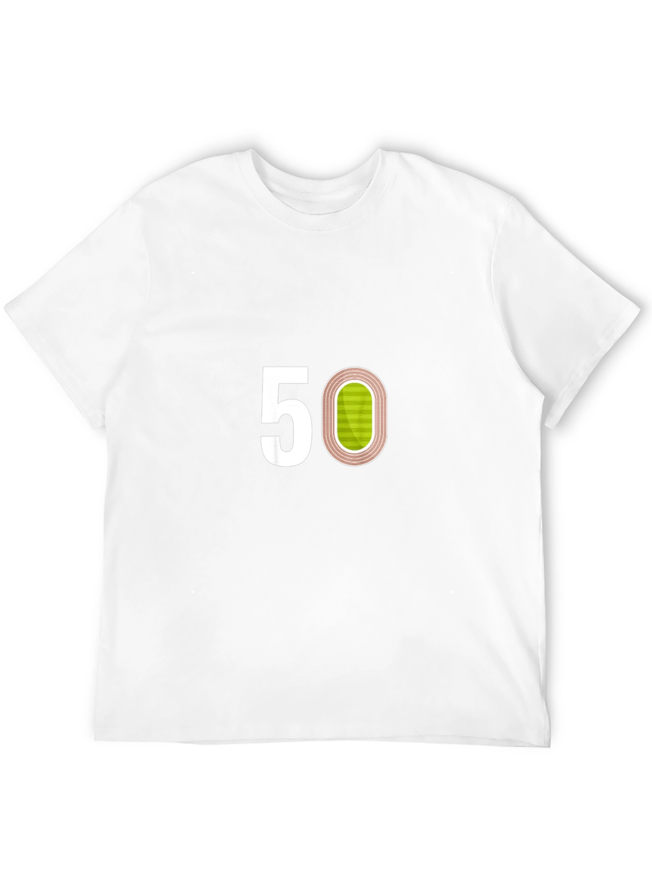 Track & Field 50th Birthday Black T-Shirt