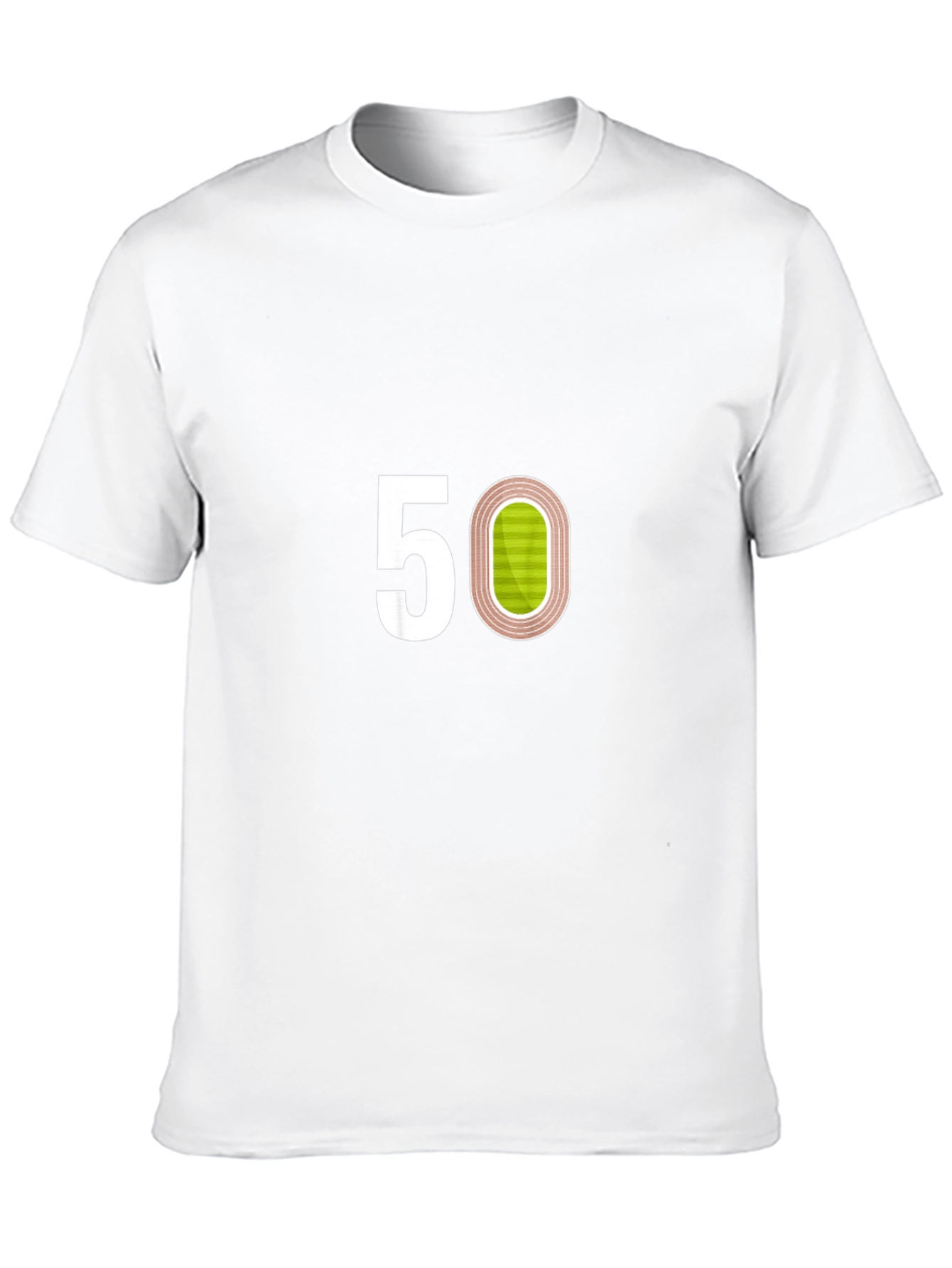 Track & Field 50th Birthday Black T-Shirt