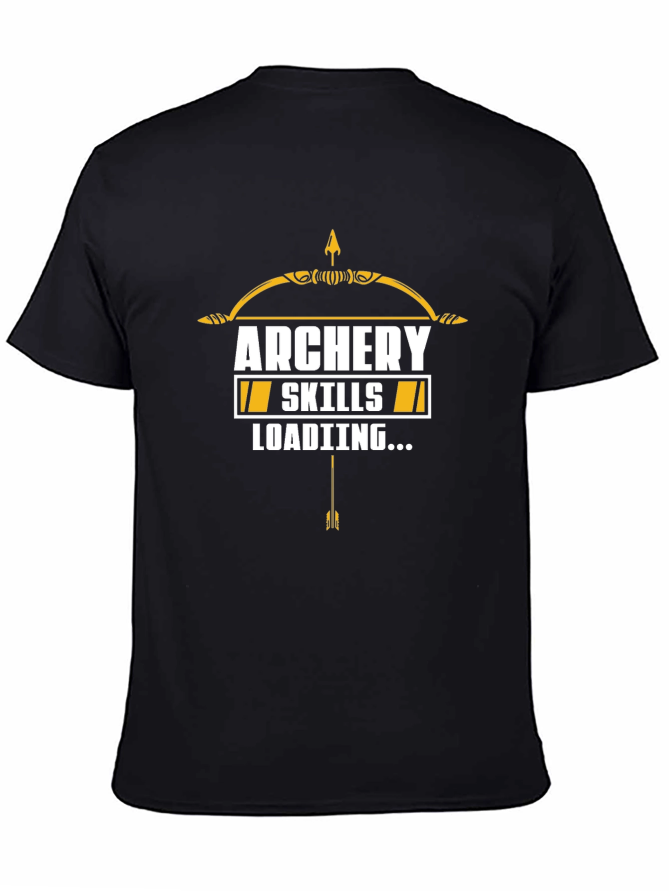 Archery Skills Loading T-Shirt - Black