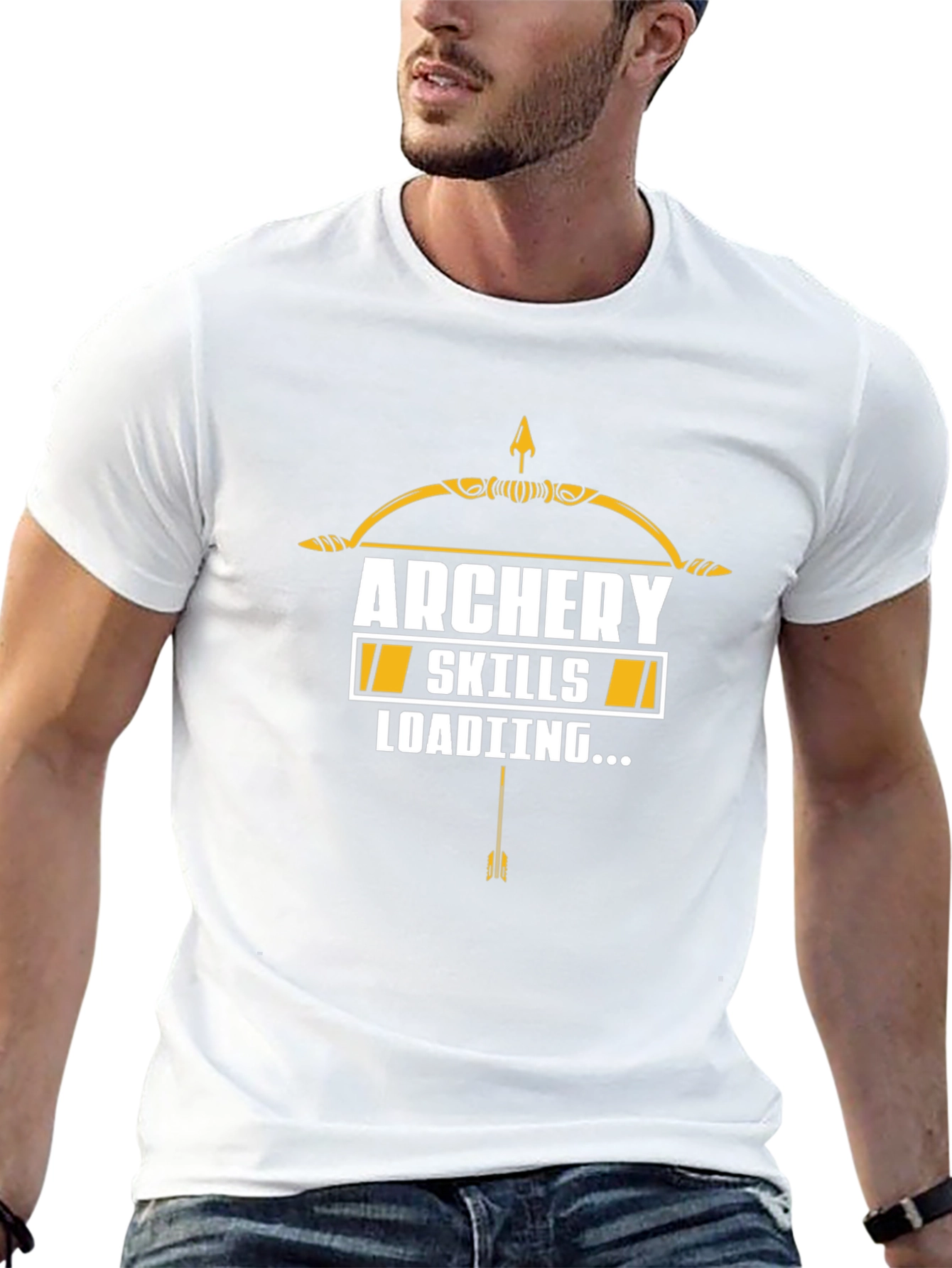 Archery Skills Loading T-Shirt - Black