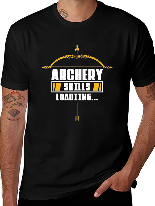 Archery Skills Loading T-Shirt - Black