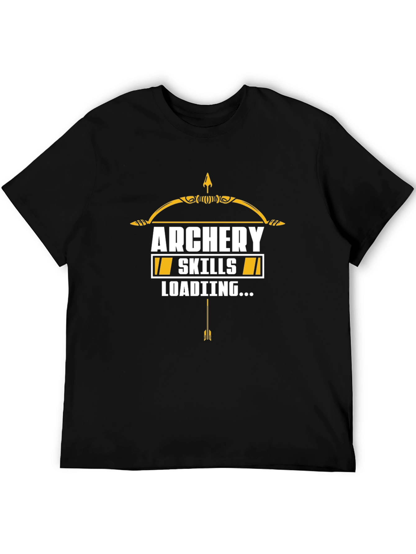 Archery Skills Loading T-Shirt - Black