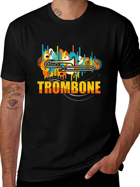 Trombone Music T-Shirt - Instrument Design