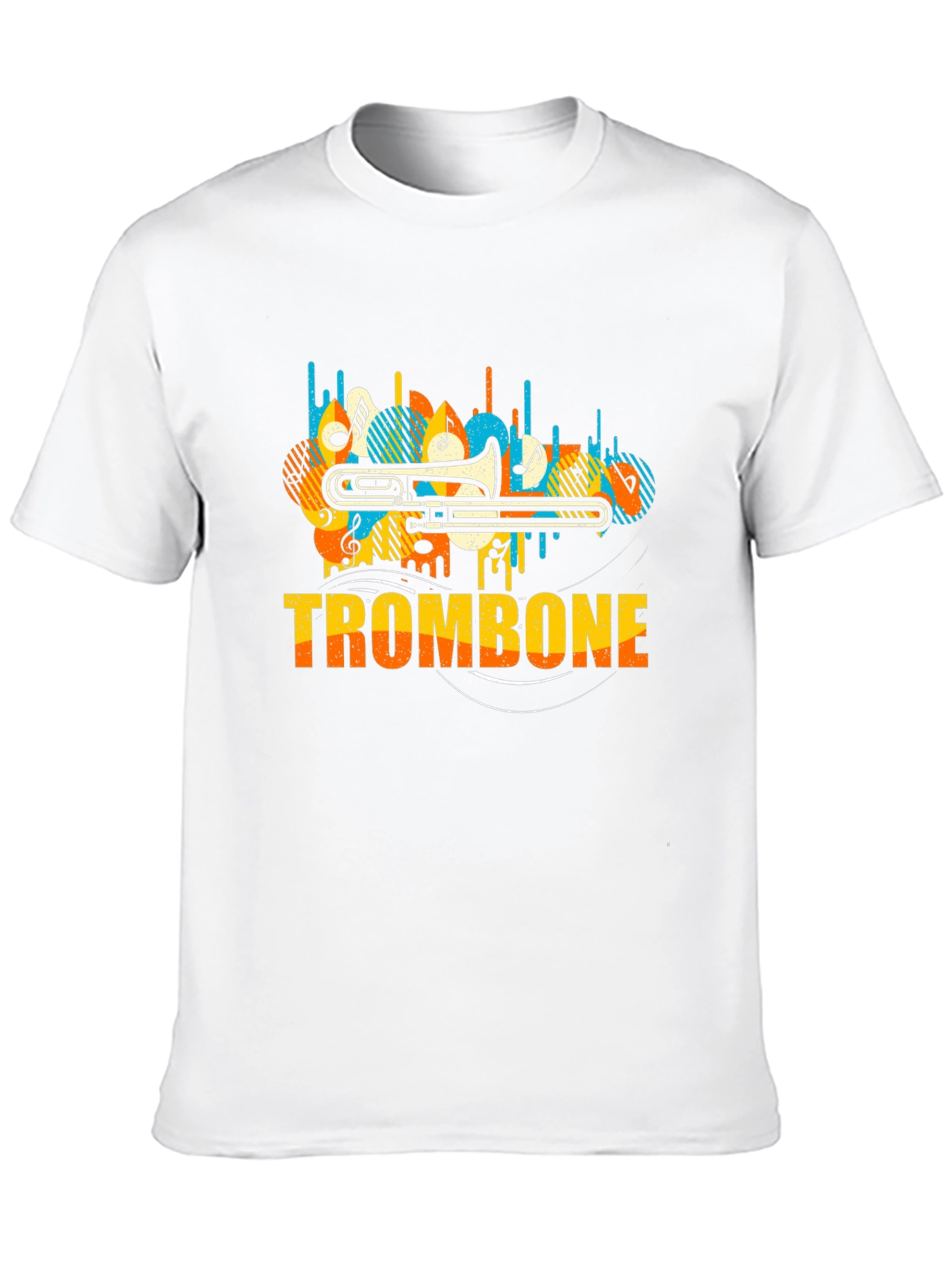 Trombone Music T-Shirt - Instrument Design