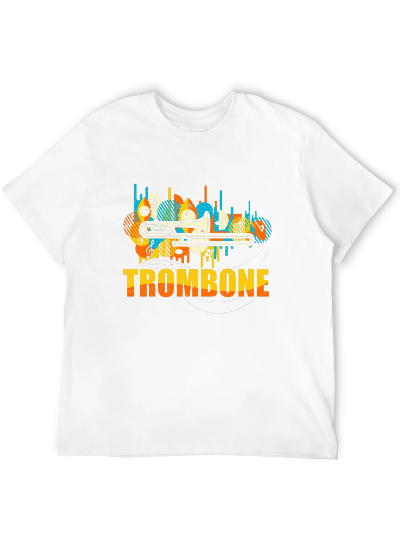 Trombone Music T-Shirt - Instrument Design