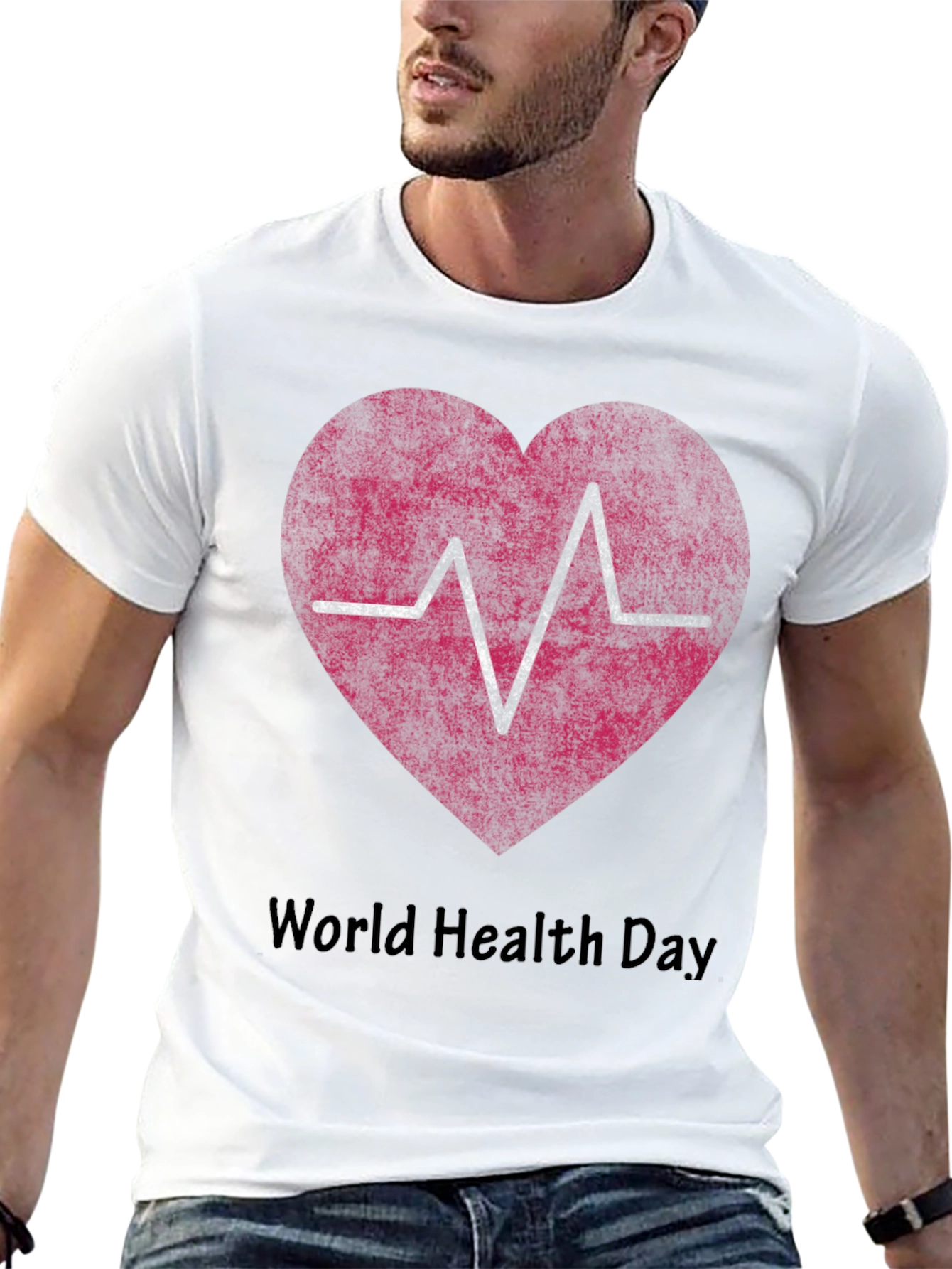 World Health Day Heartbeat T-Shirt